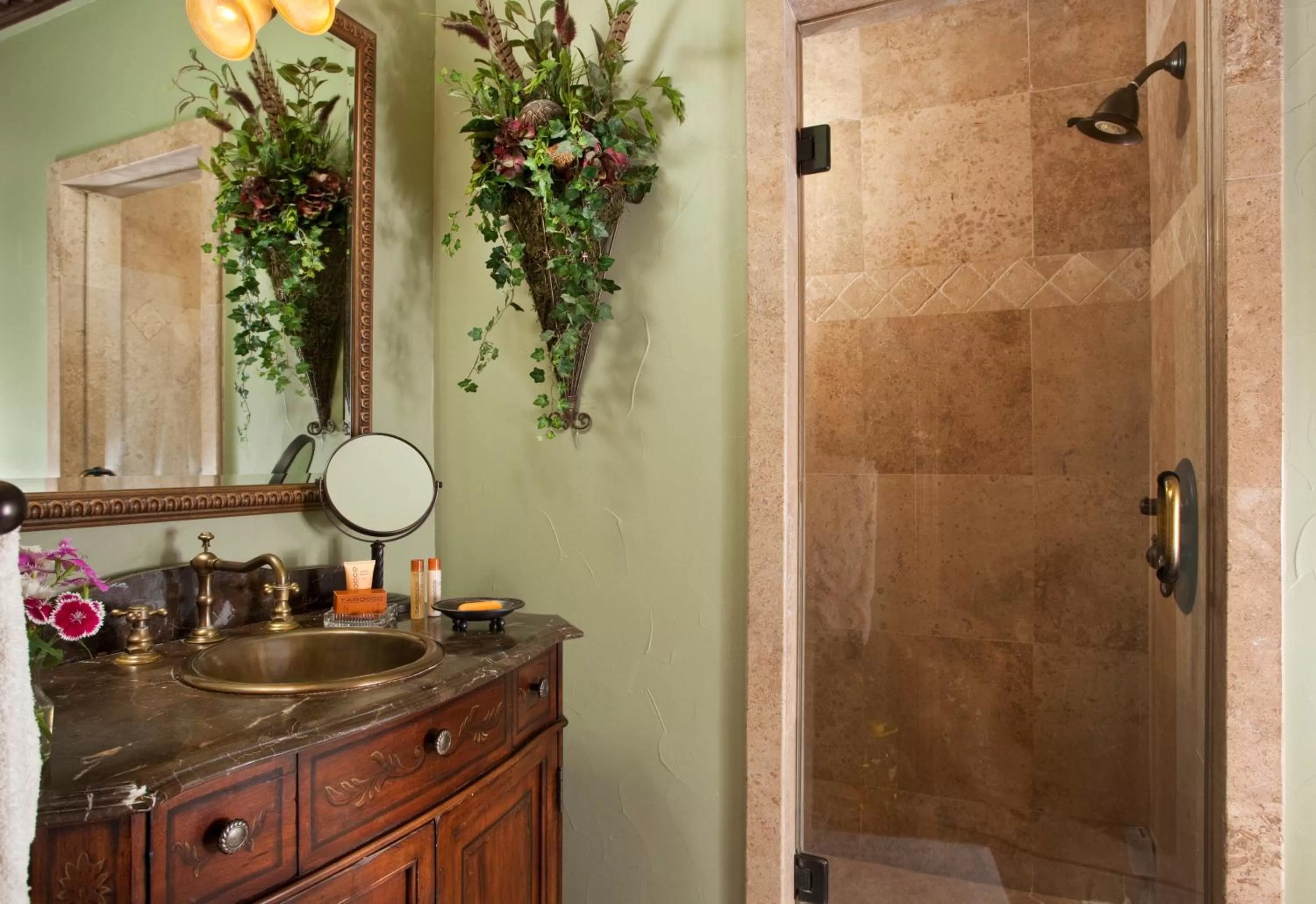 Bathroom in Inn on Lake Granbury a Boutique Hotel