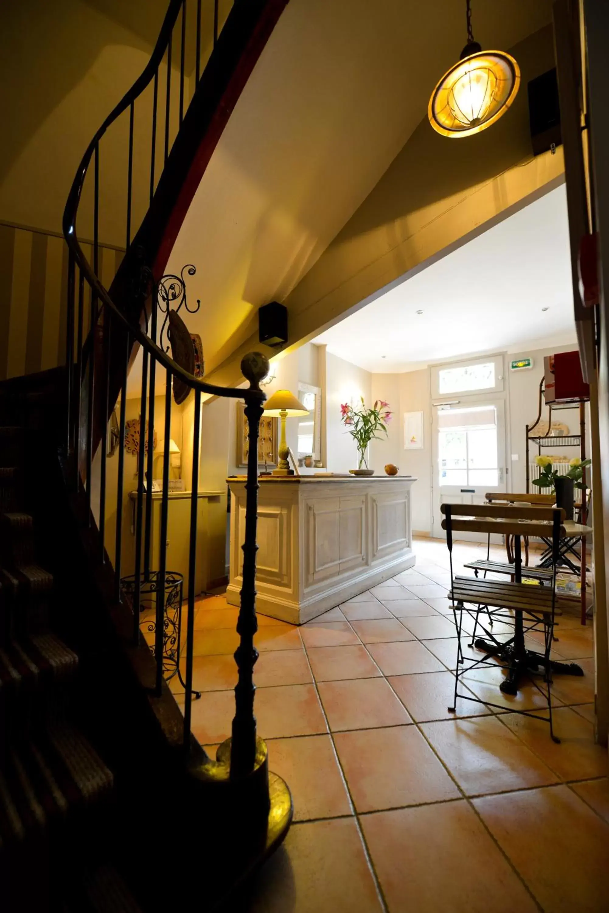 Lobby or reception in Hôtel la Bona Casa