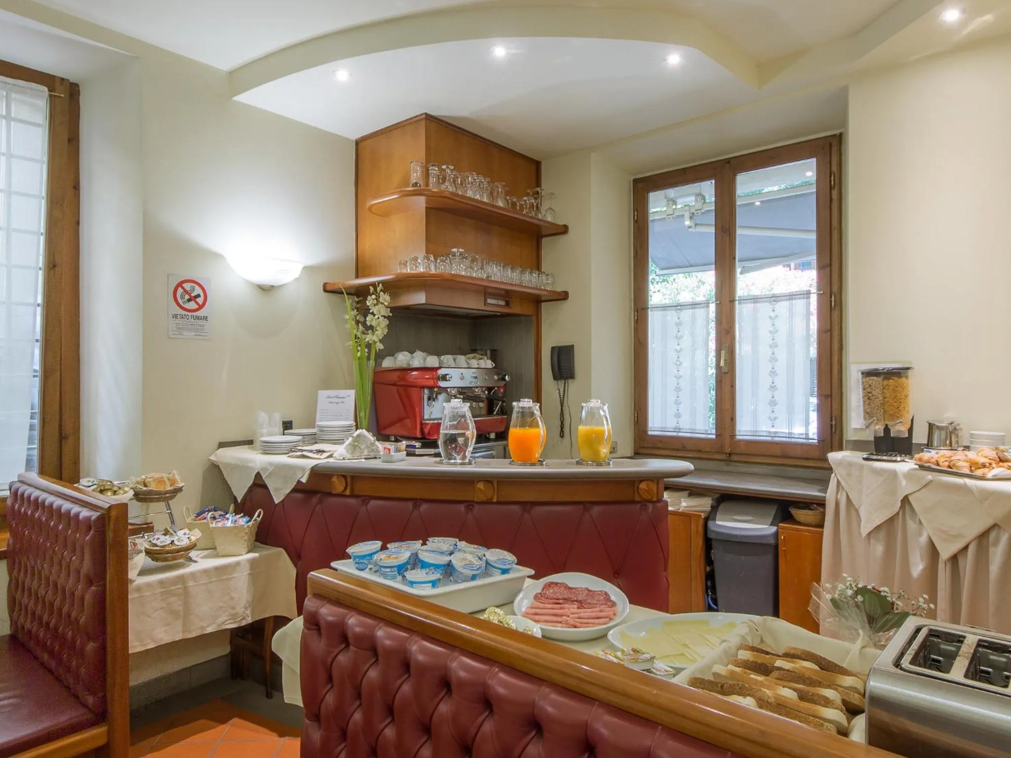 Food and drinks in Hotel Panama