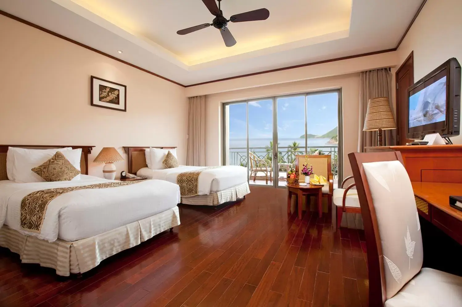 Bedroom in Vinpearl Resort Nha Trang