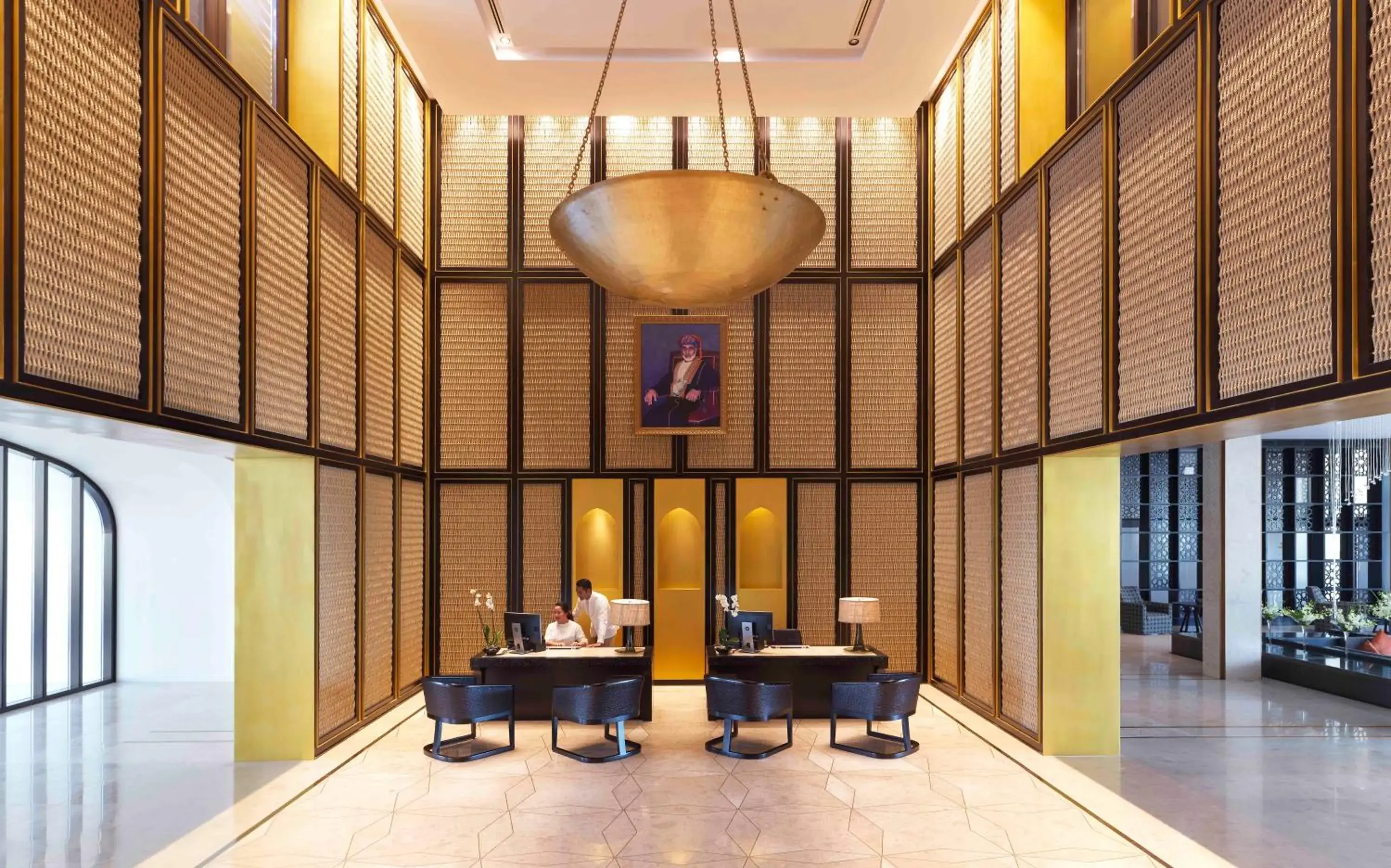 Lobby or reception in Al Baleed Resort Salalah by Anantara