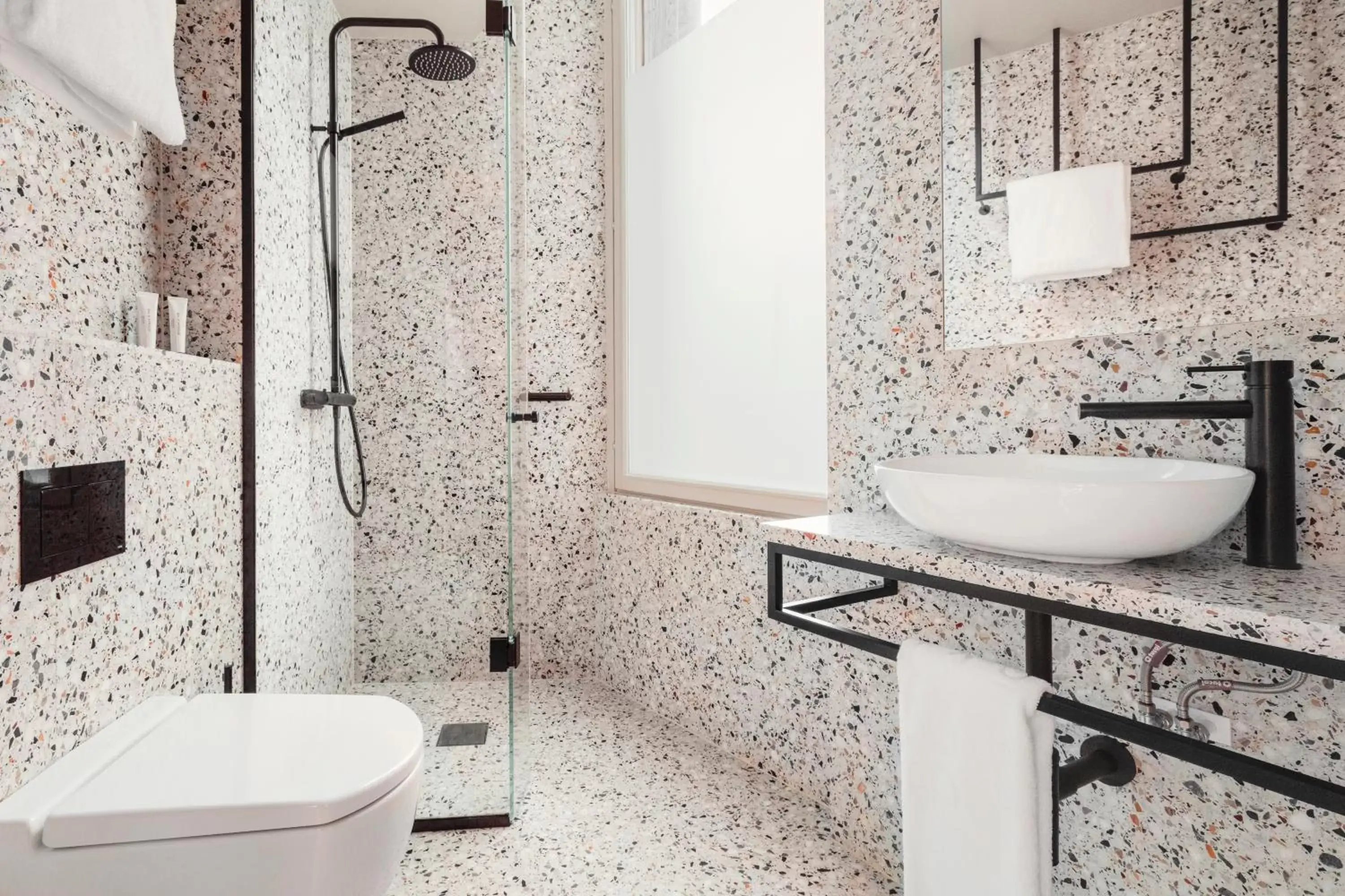 Bathroom in Blique by Nobis, Stockholm, a Member of Design Hotels™