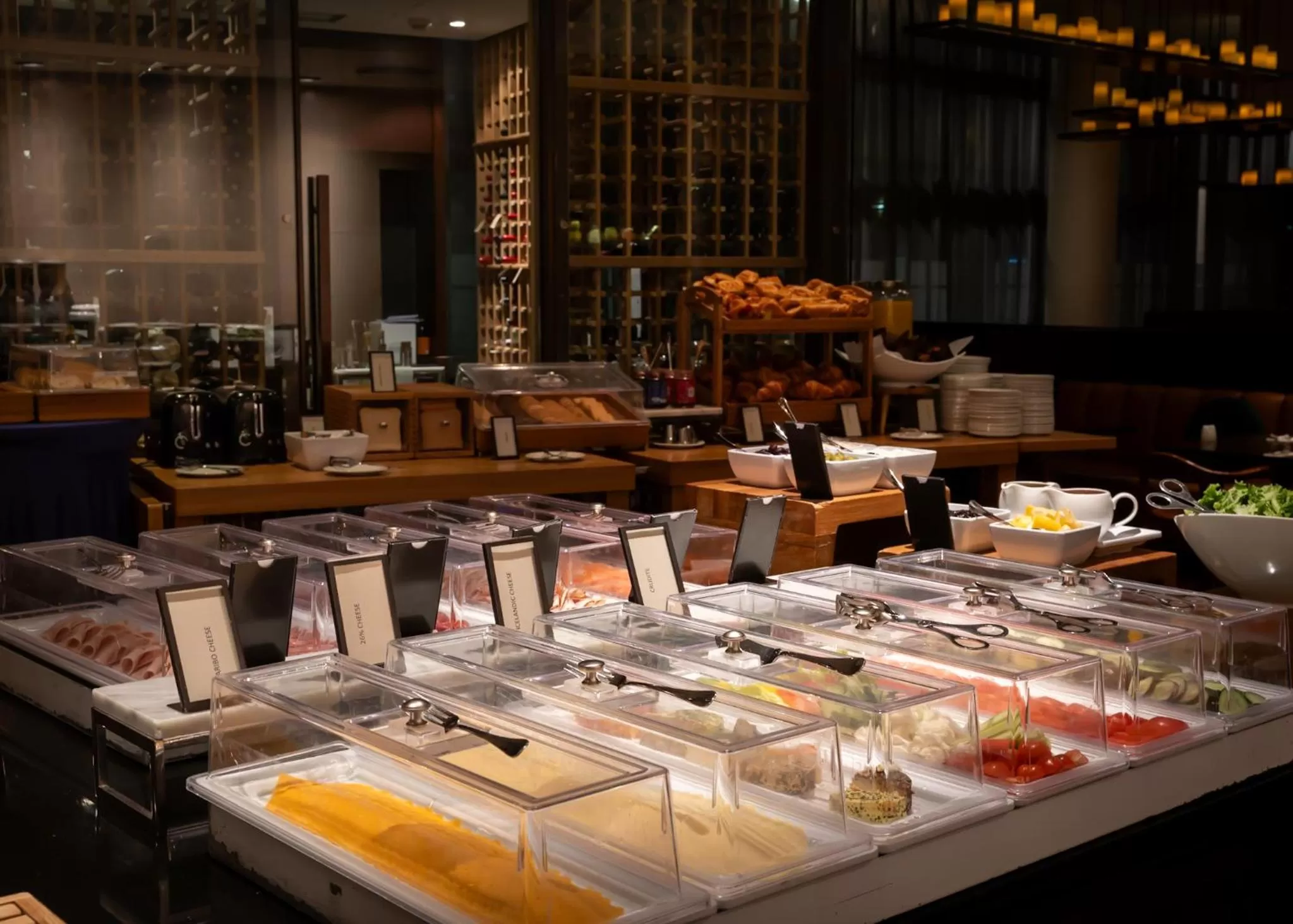 Buffet breakfast in Hilton Reykjavik Nordica