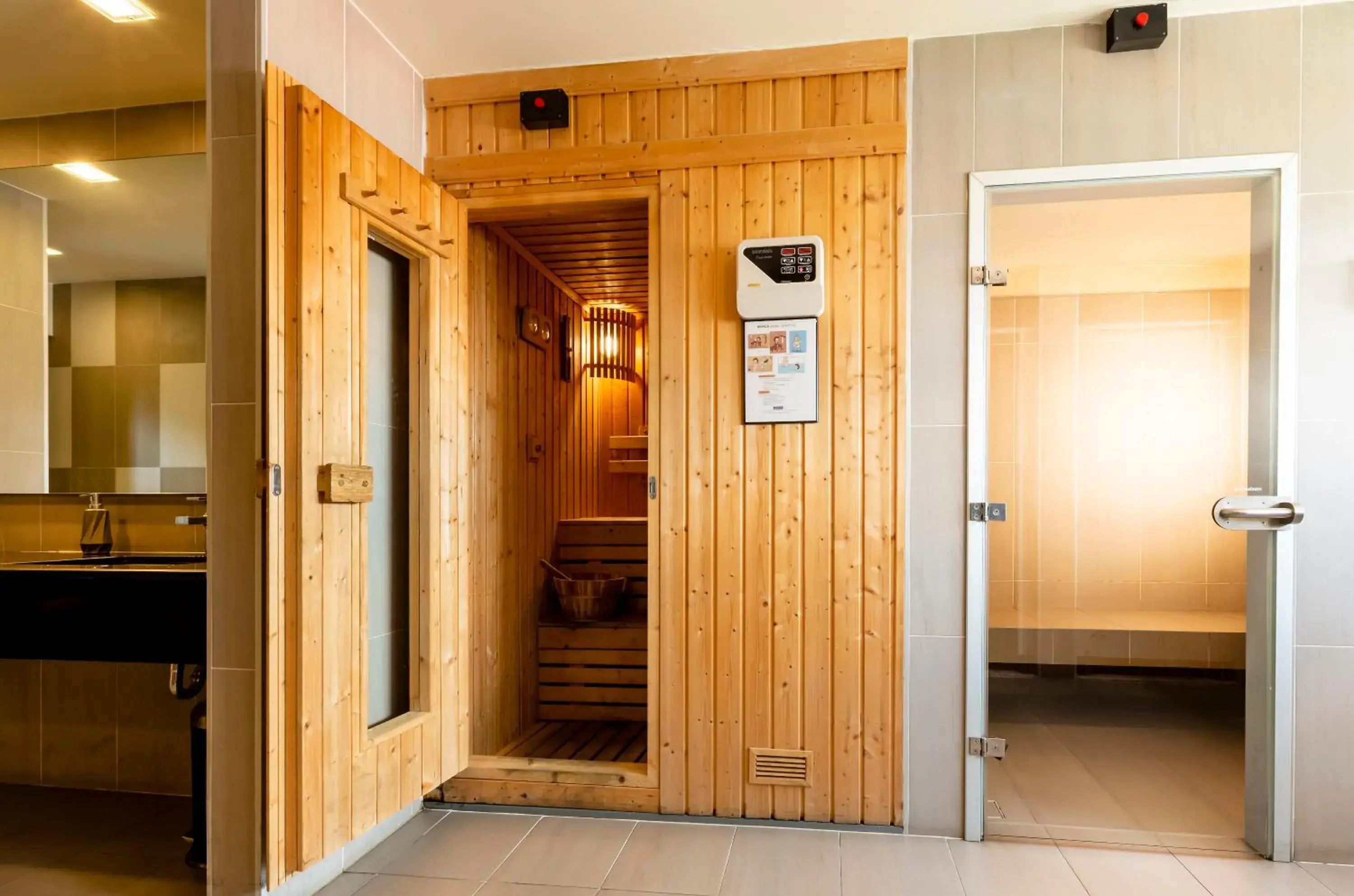 Sauna in Anta Residence ''Self-sevice apartment''