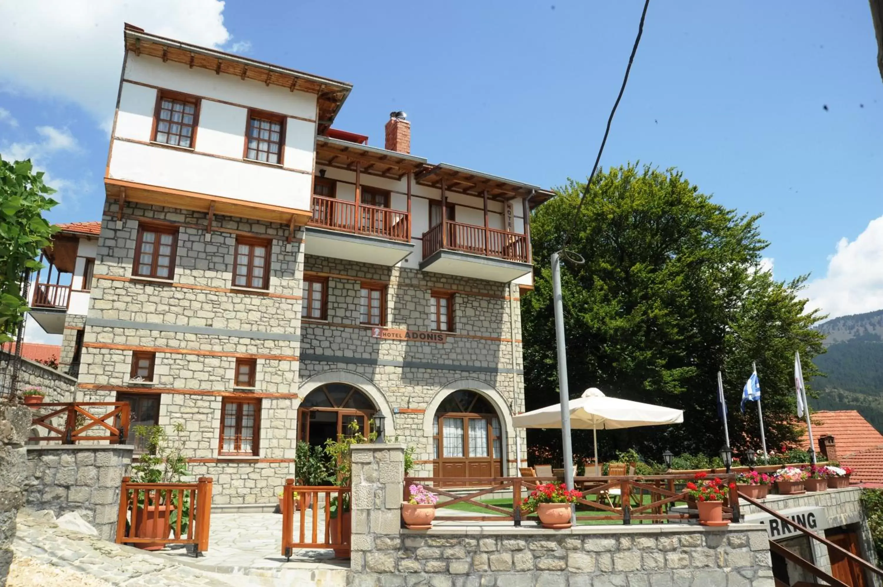 Facade/entrance, Property Building in Hotel Adonis