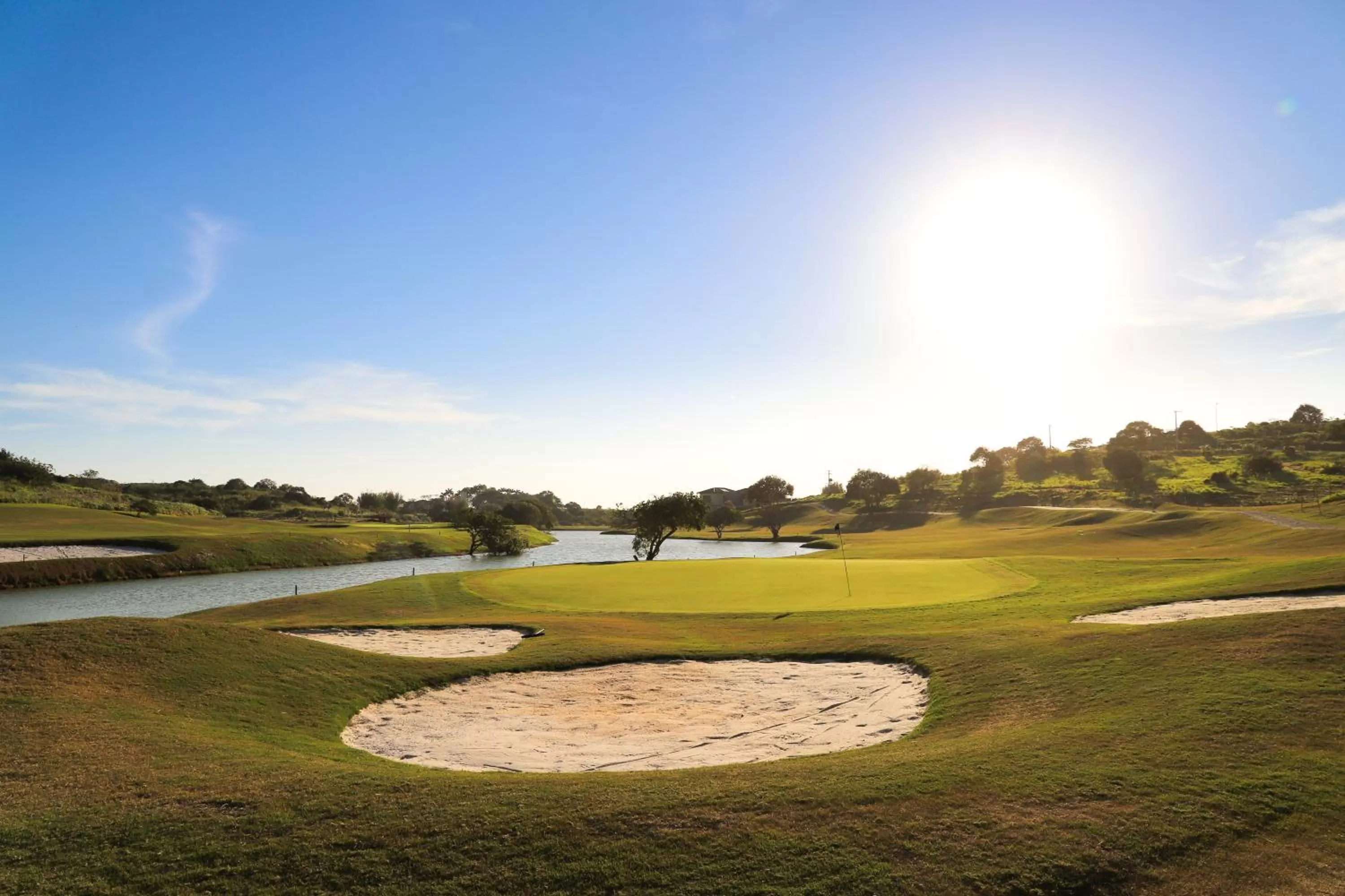 Golfcourse in Hotel Aretê