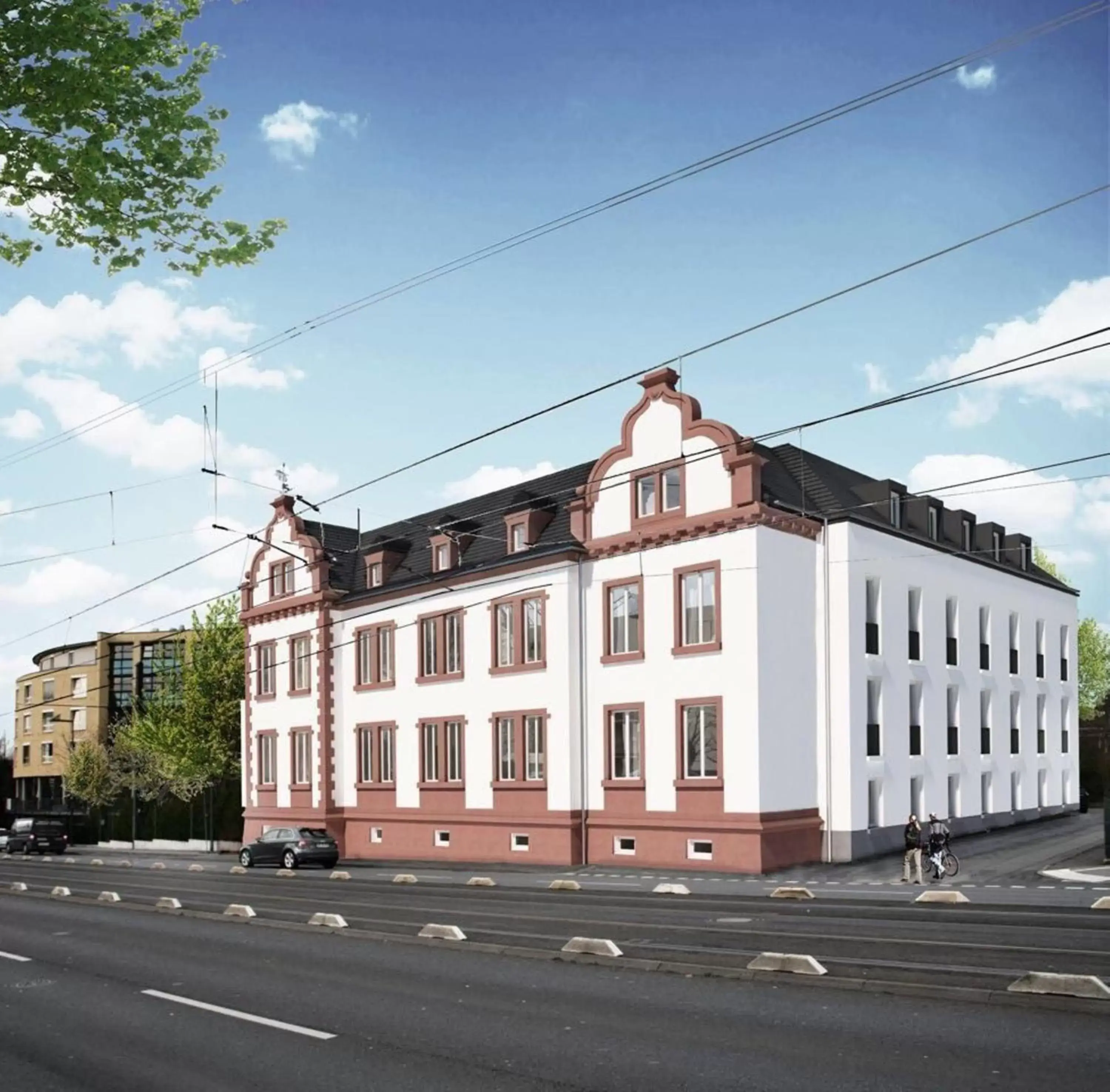 Facade/entrance, Property Building in Arena an der Friedberger Warte