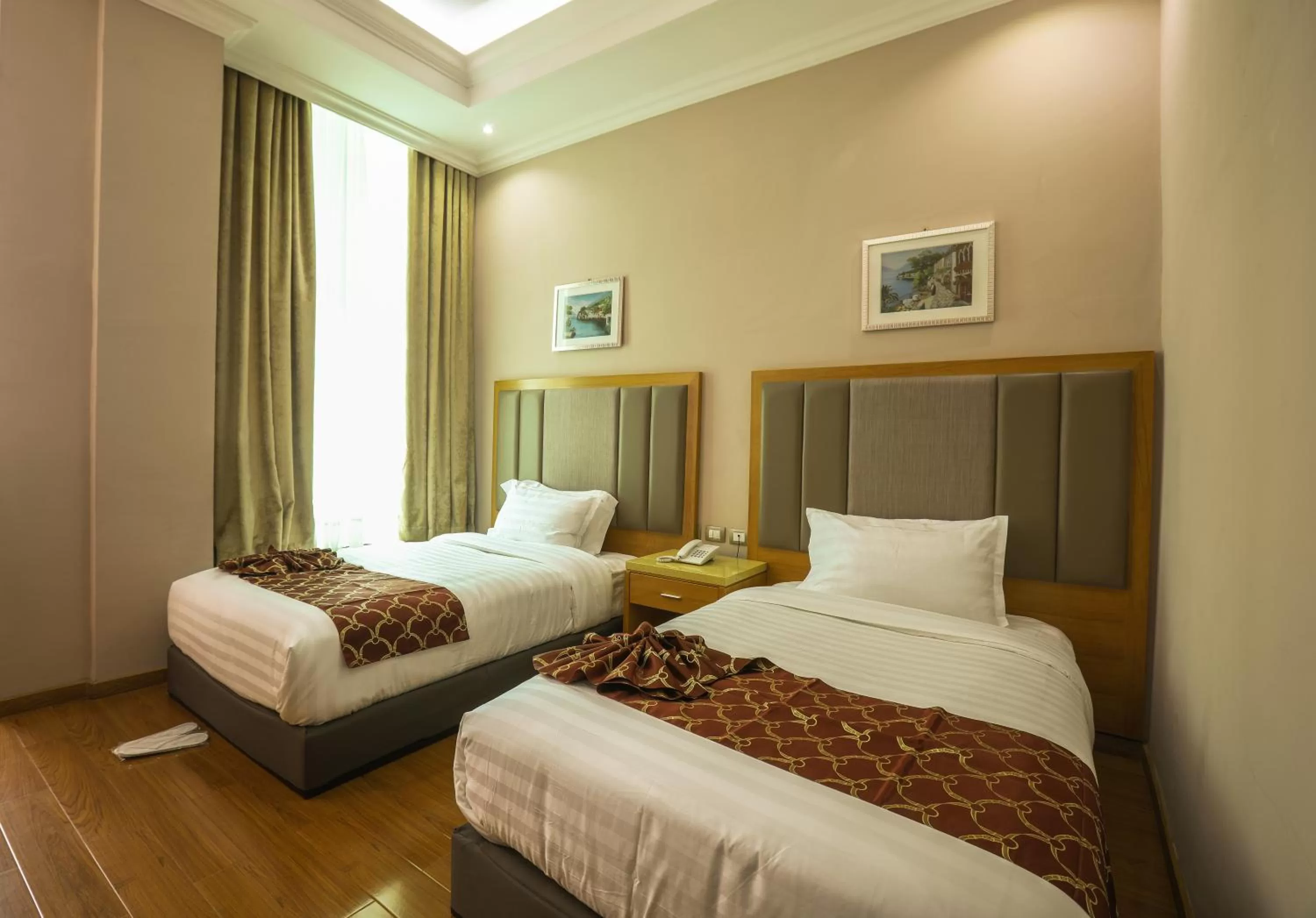 Bed in New Day Hotel