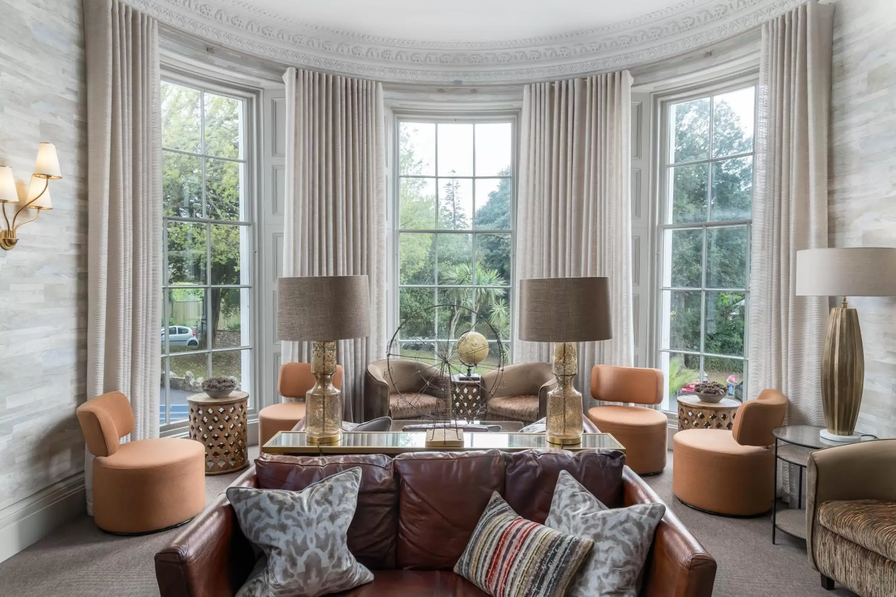 Lobby or reception, Seating Area in Lincombe Hall Hotel & Spa - Just for Adults