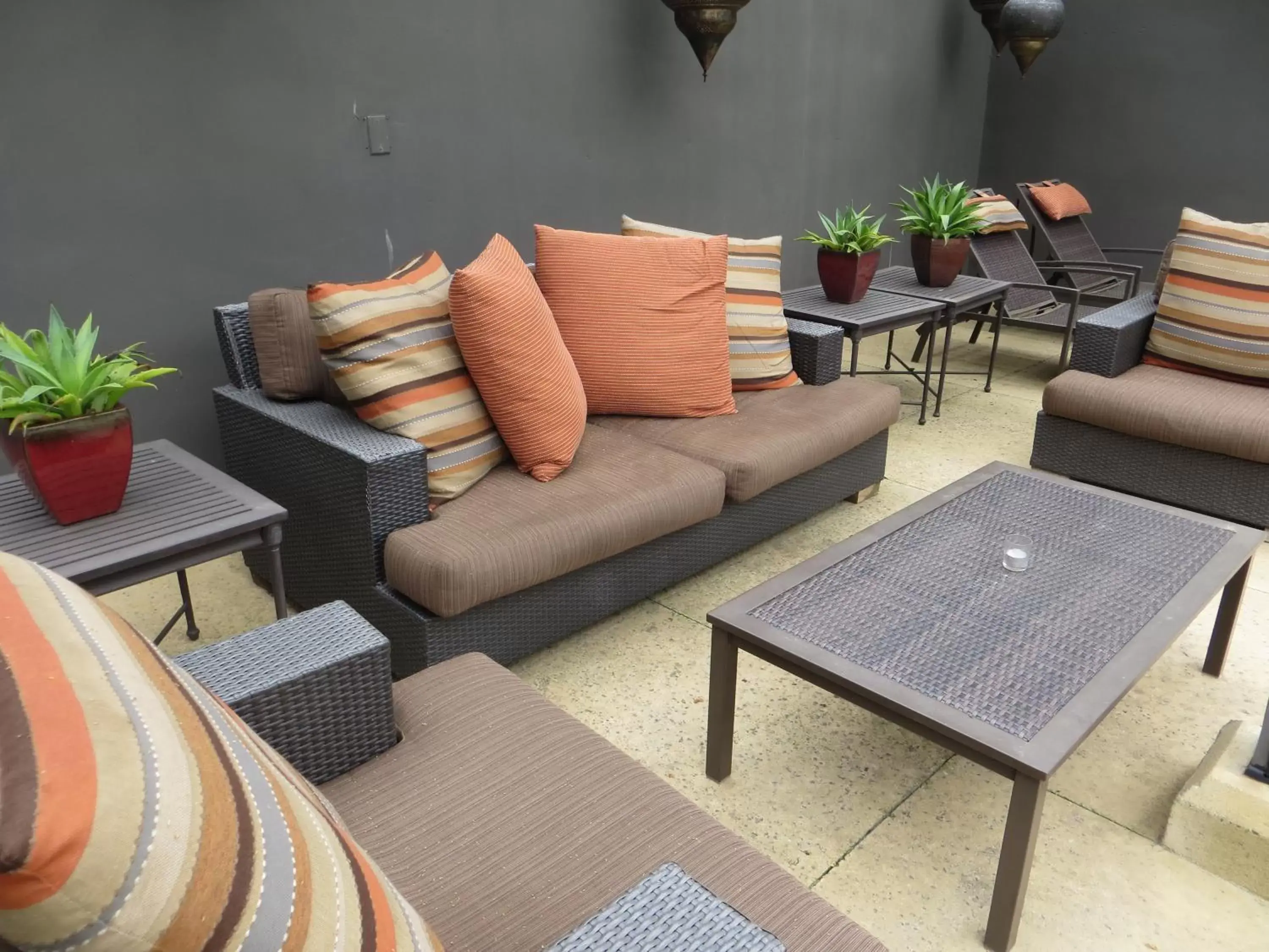 Patio, Seating Area in North Block Hotel