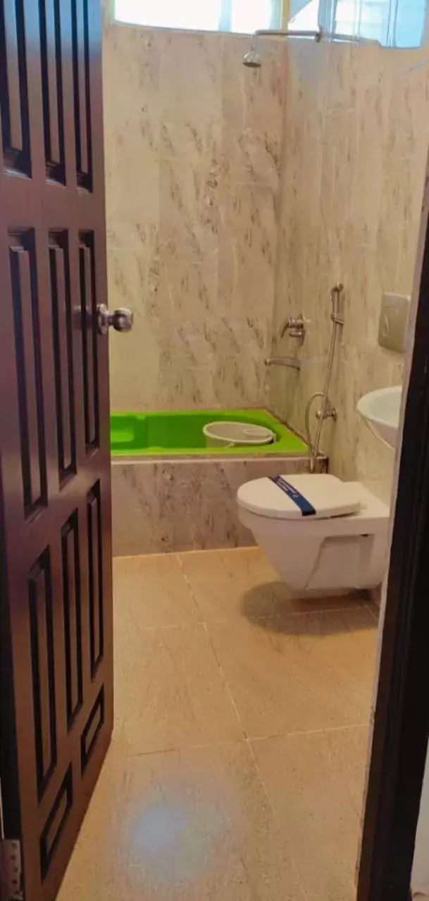 Bathroom in Sri Gnana Vedha Beach Residency