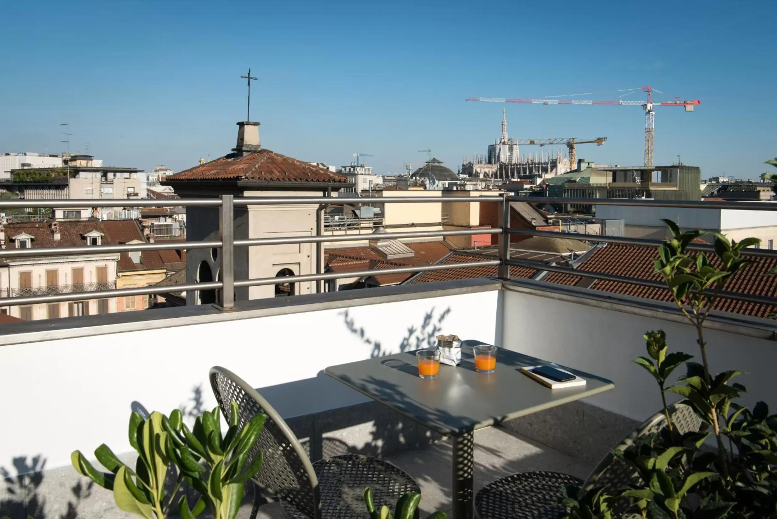 Balcony/Terrace in B&B Hotel Milano City Center Duomo