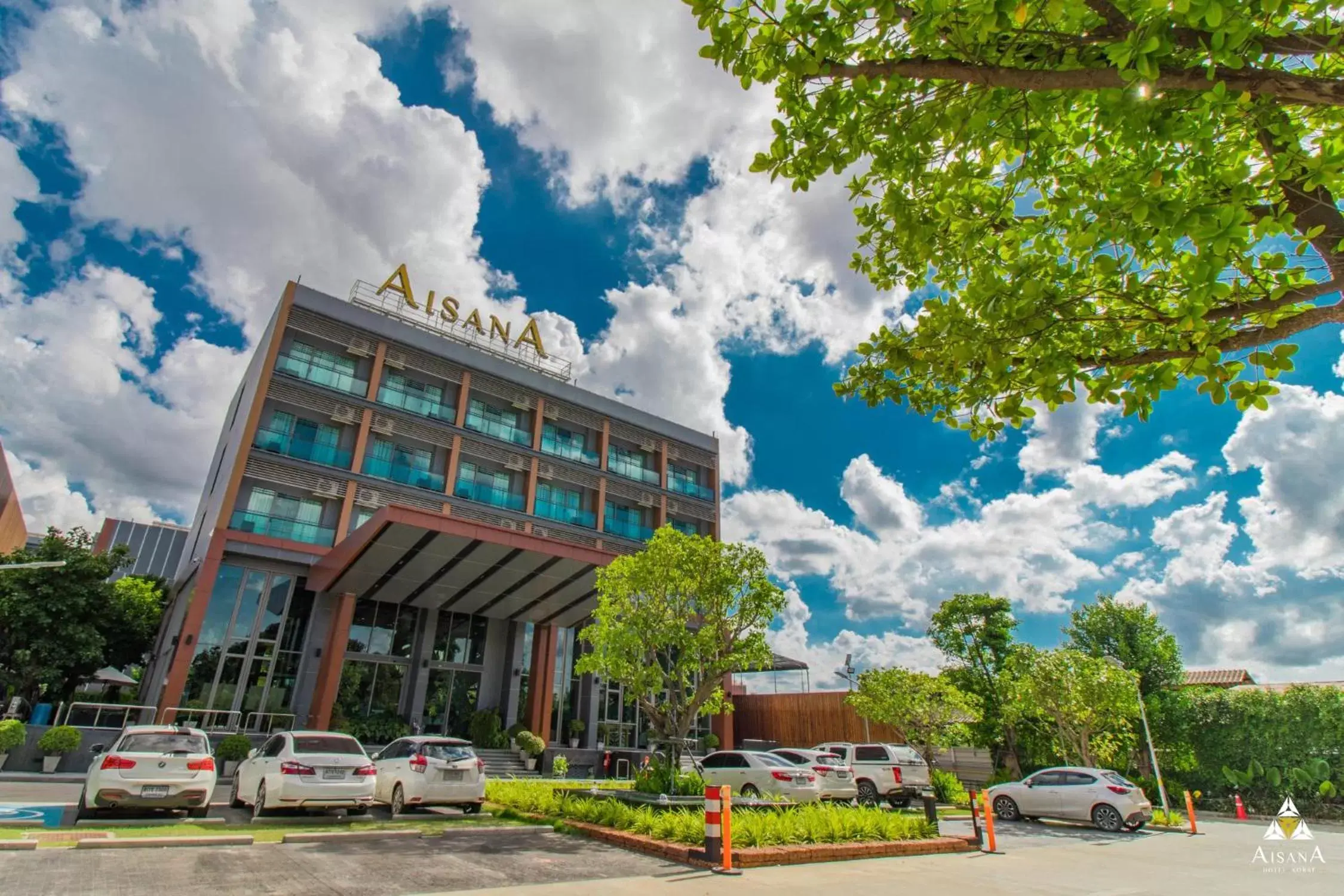 Property building in Aisana Hotel Korat Property building in Aisana Hotel Korat