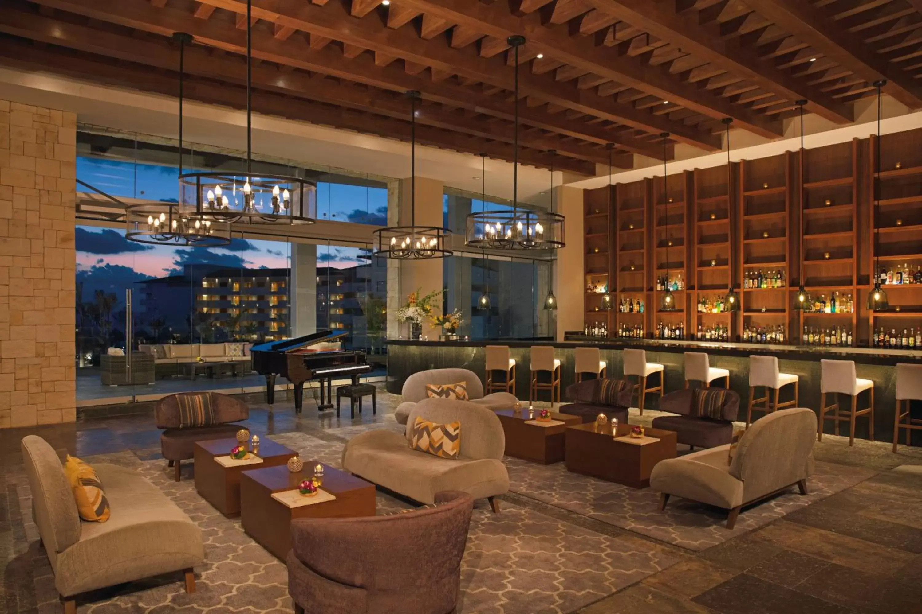Lounge or bar in Dreams Playa Mujeres Golf & Spa Resort - All Inclusive