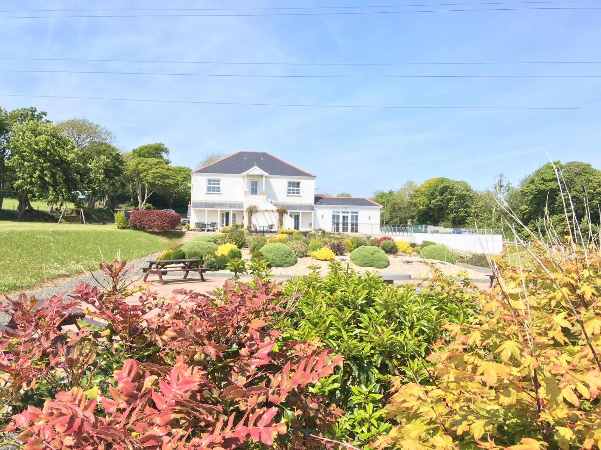 Garden in Beggars Reach Hotel
