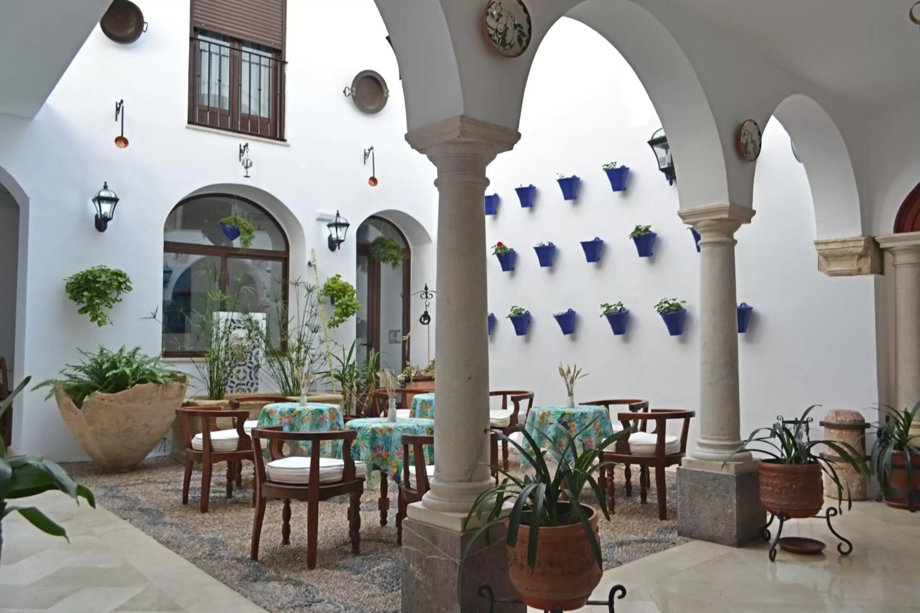 Patio in Hotel Marisa