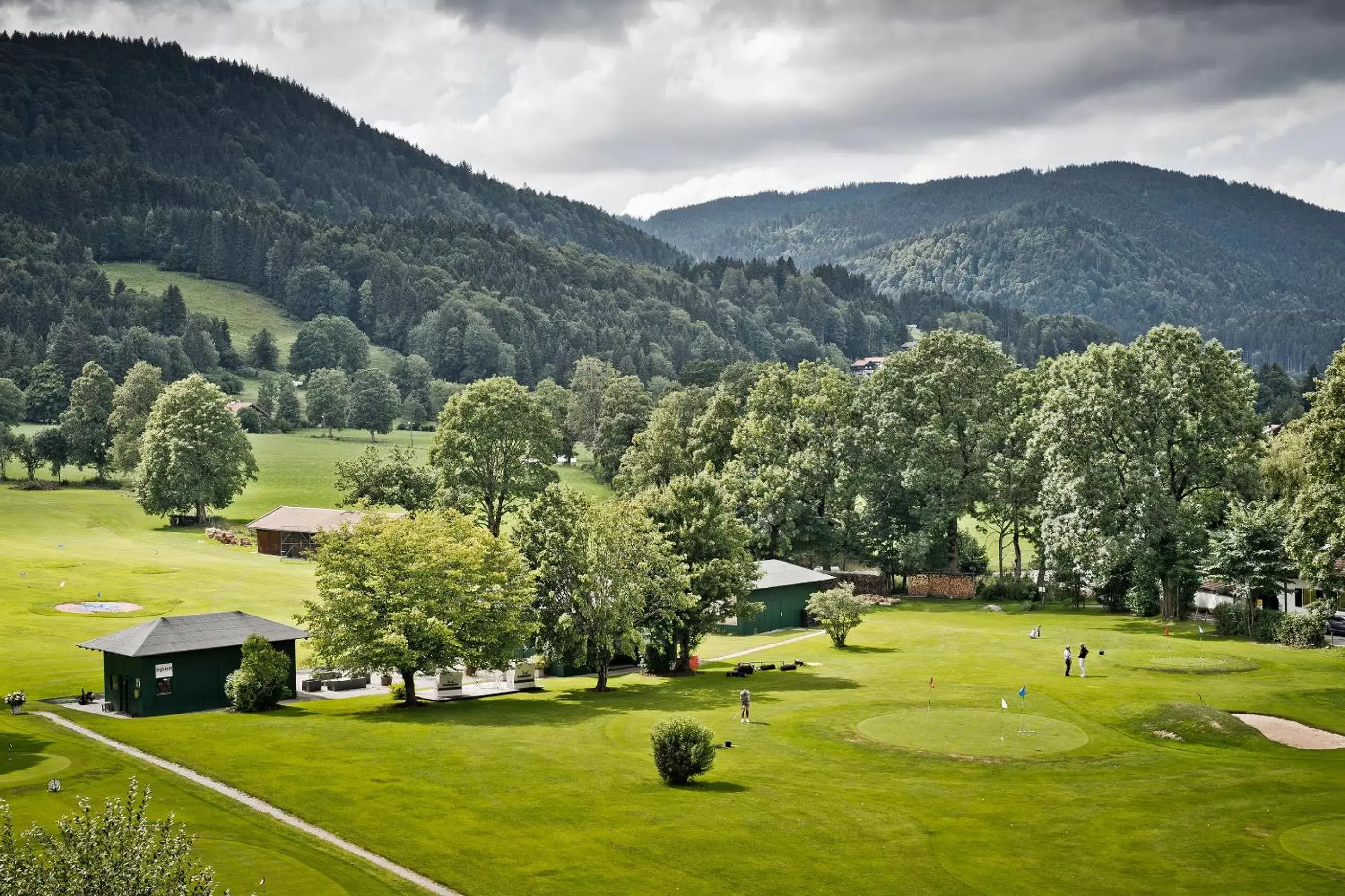 Golfcourse in Hotel Bussi Baby