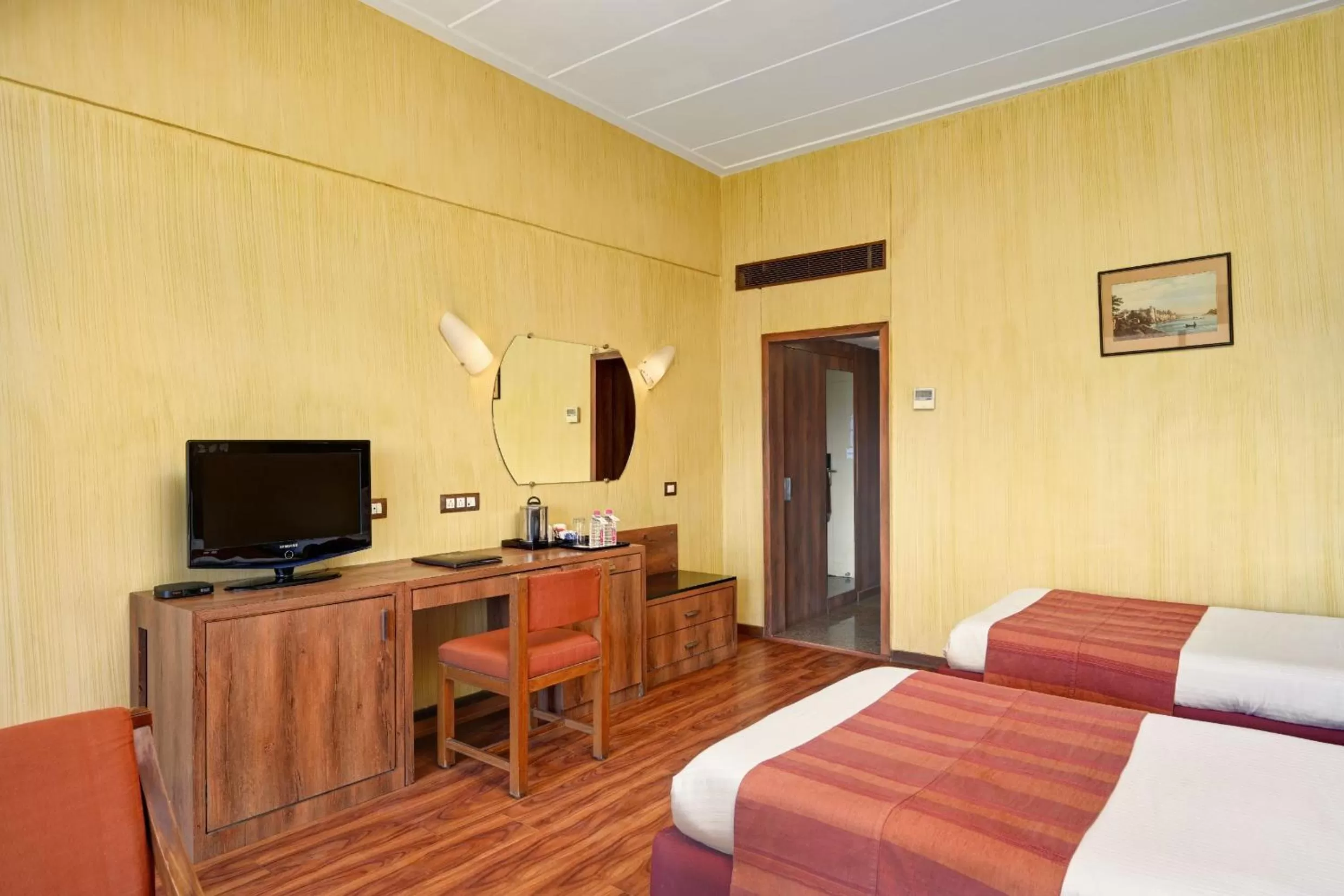 Photo of the whole room, Bed in The Cama - A Sabarmati Riverfront Hotel