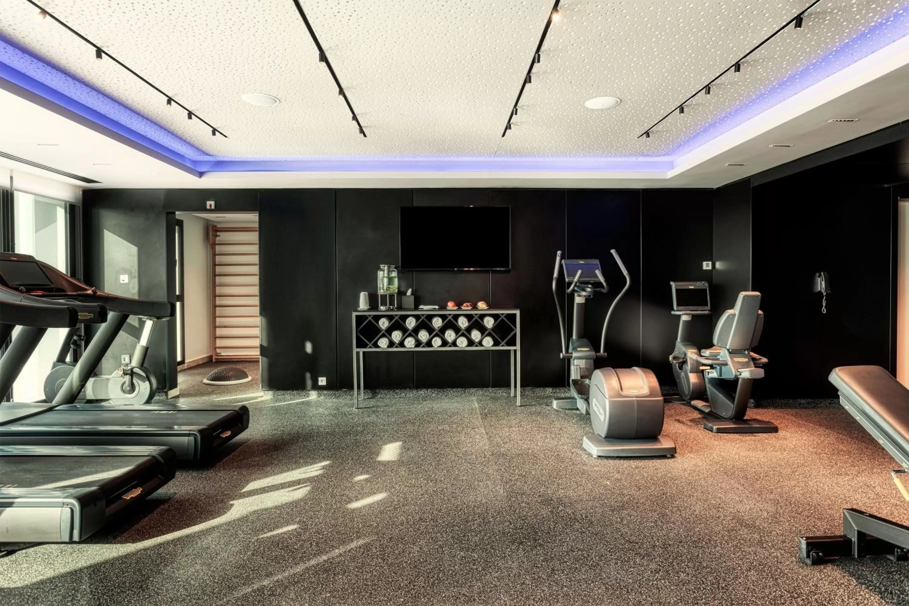 Fitness centre/facilities in Tunis Marriott Hotel