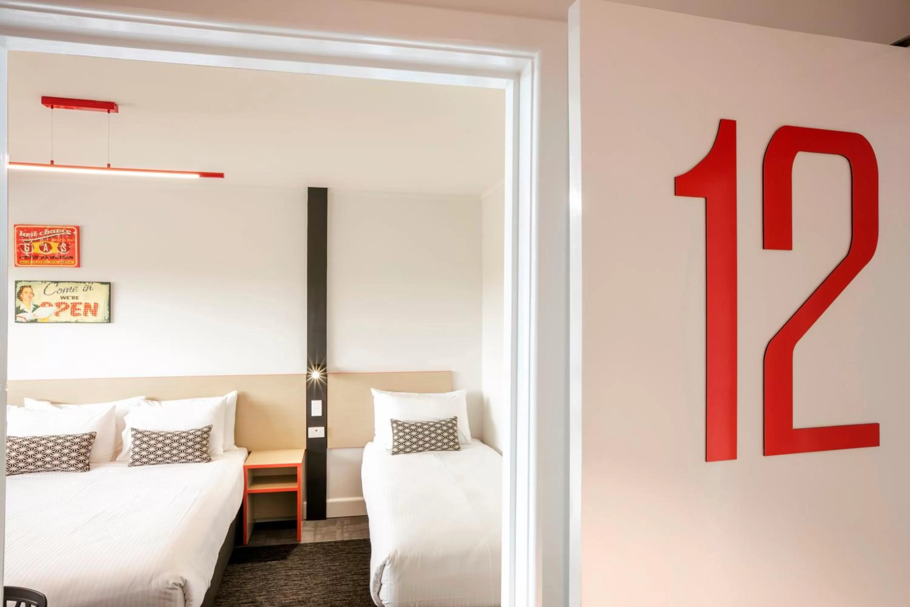 Bedroom, Bed in Nightcap at Camp Hill Hotel