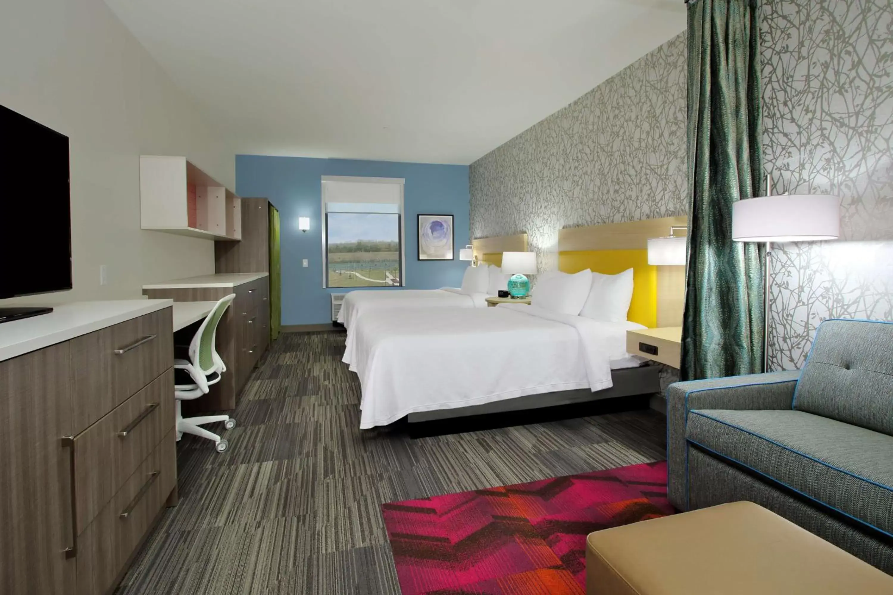 Bed in Home2 Suites By Hilton Beaumont, Tx Bed in Home2 Suites By Hilton Beaumont, Tx