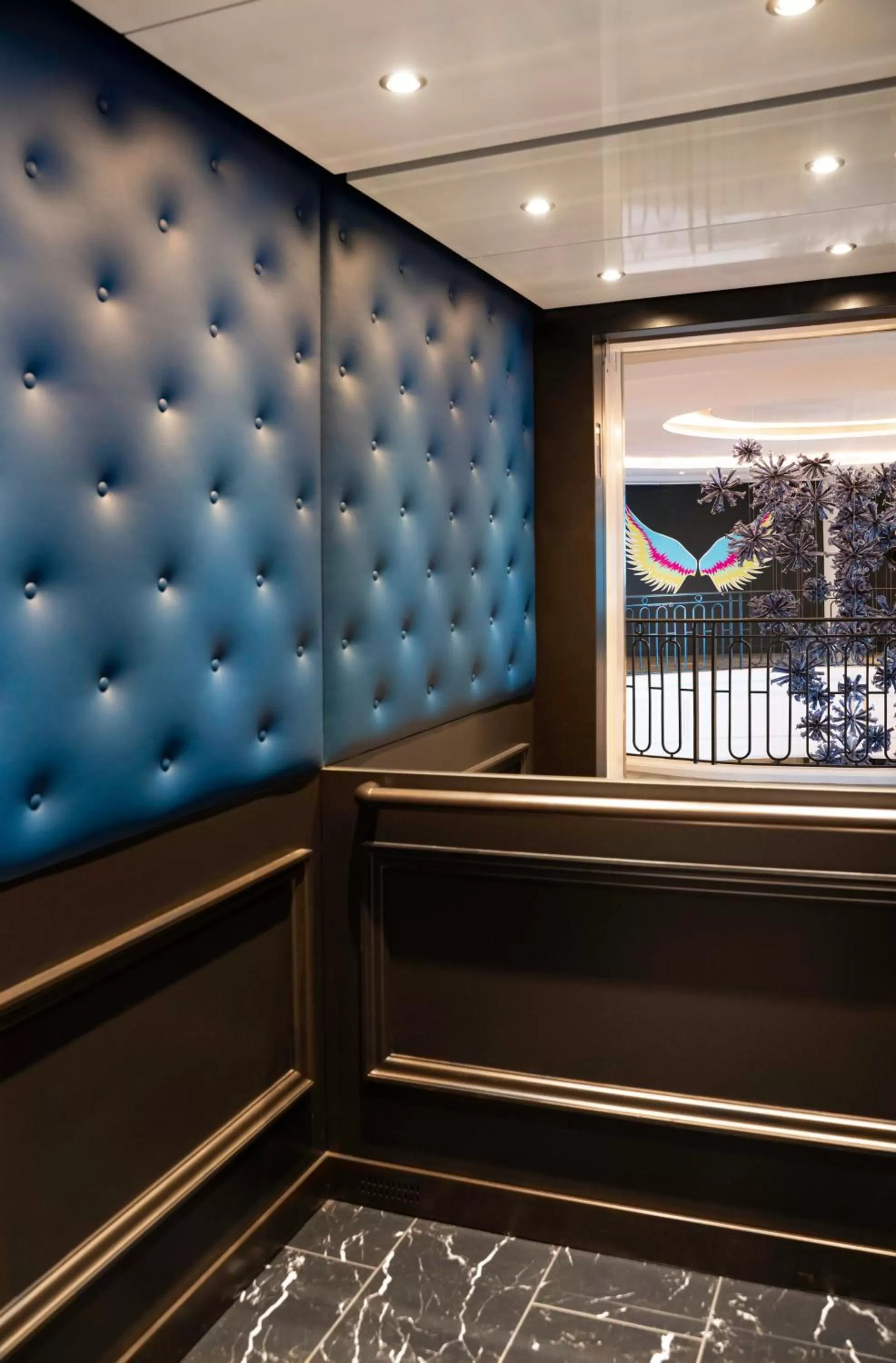 Decorative detail in Renaissance Paris La Defense Hotel