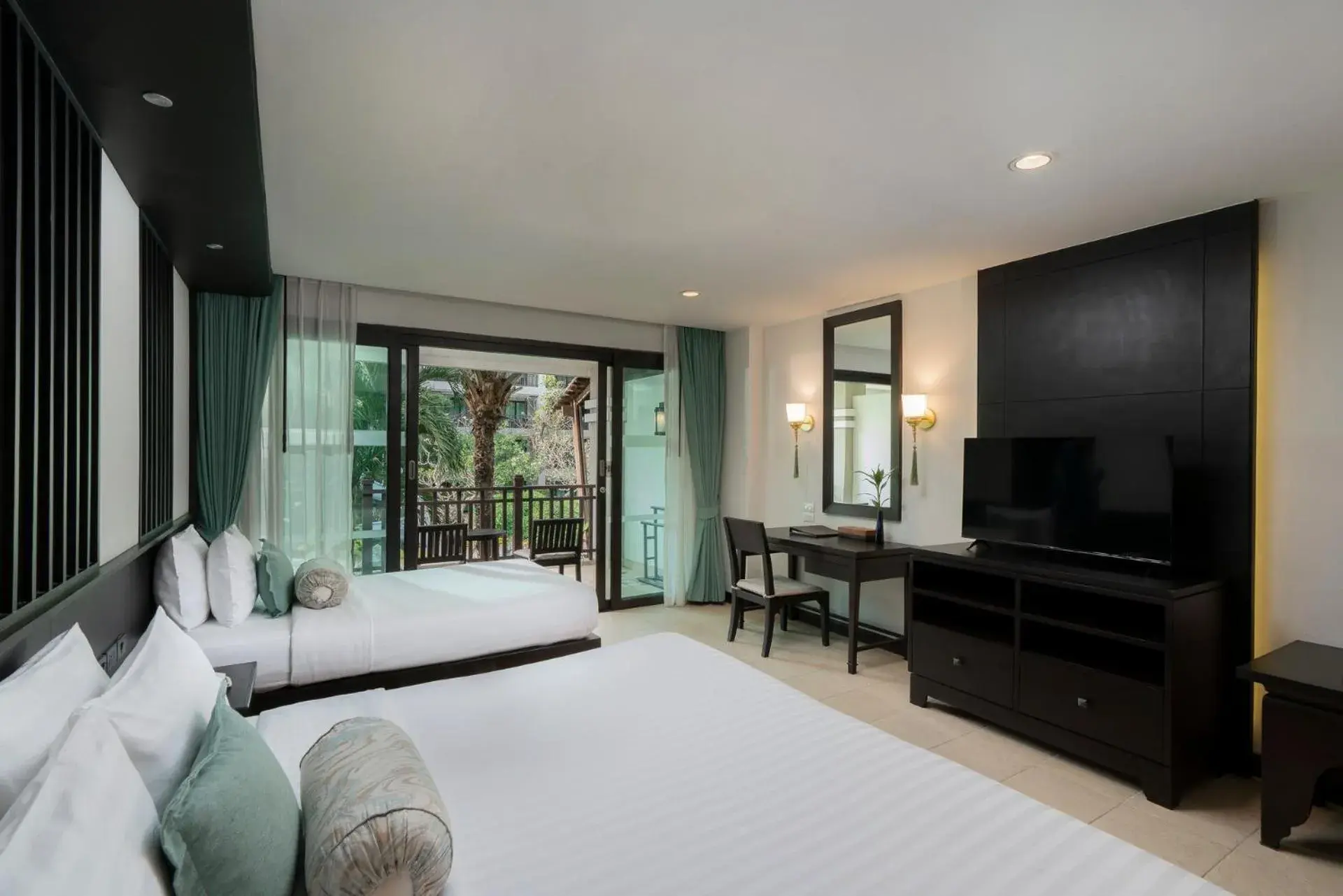 Bedroom, TV/Entertainment Center in Ravindra Beach Resort & Spa - SHA Extra Plus