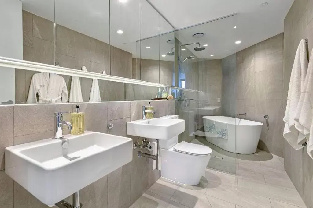 Bathroom in Vue Broadbeach