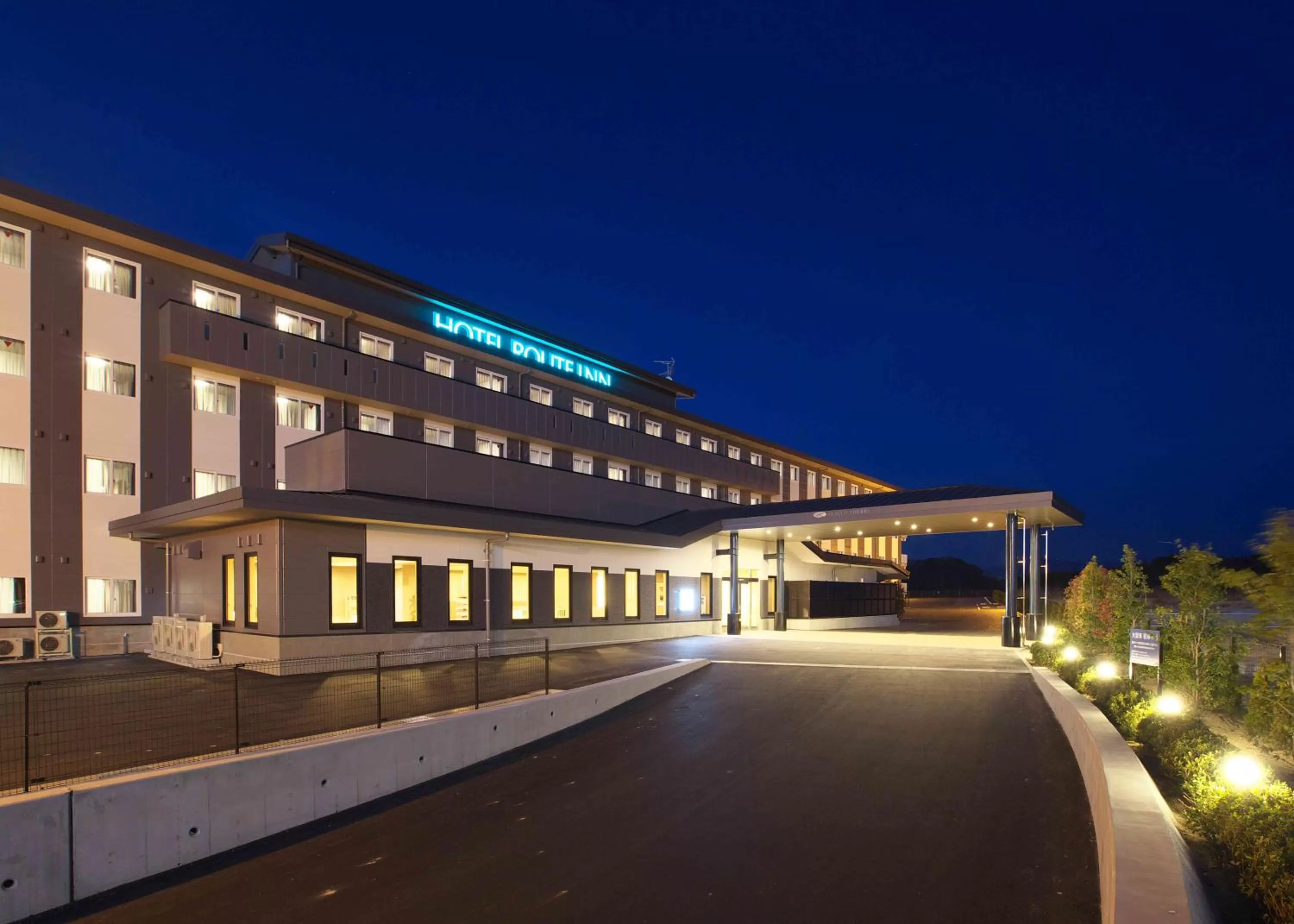 Facade/entrance in Hotel Route Inn Osaka Izumi -Kishiwada Izumi Inter-