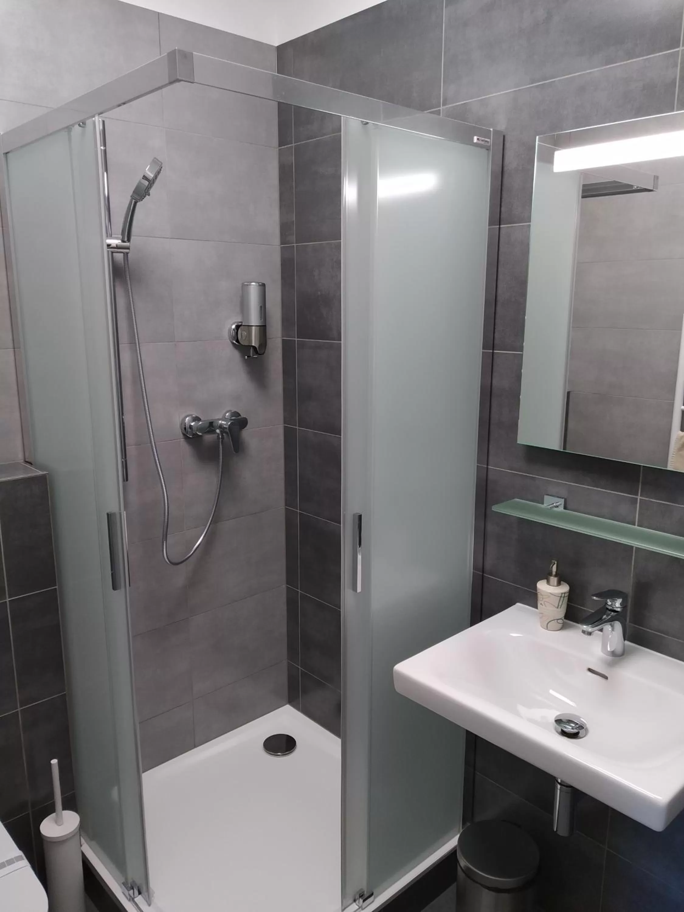 Bathroom in Relax hotel Valaška