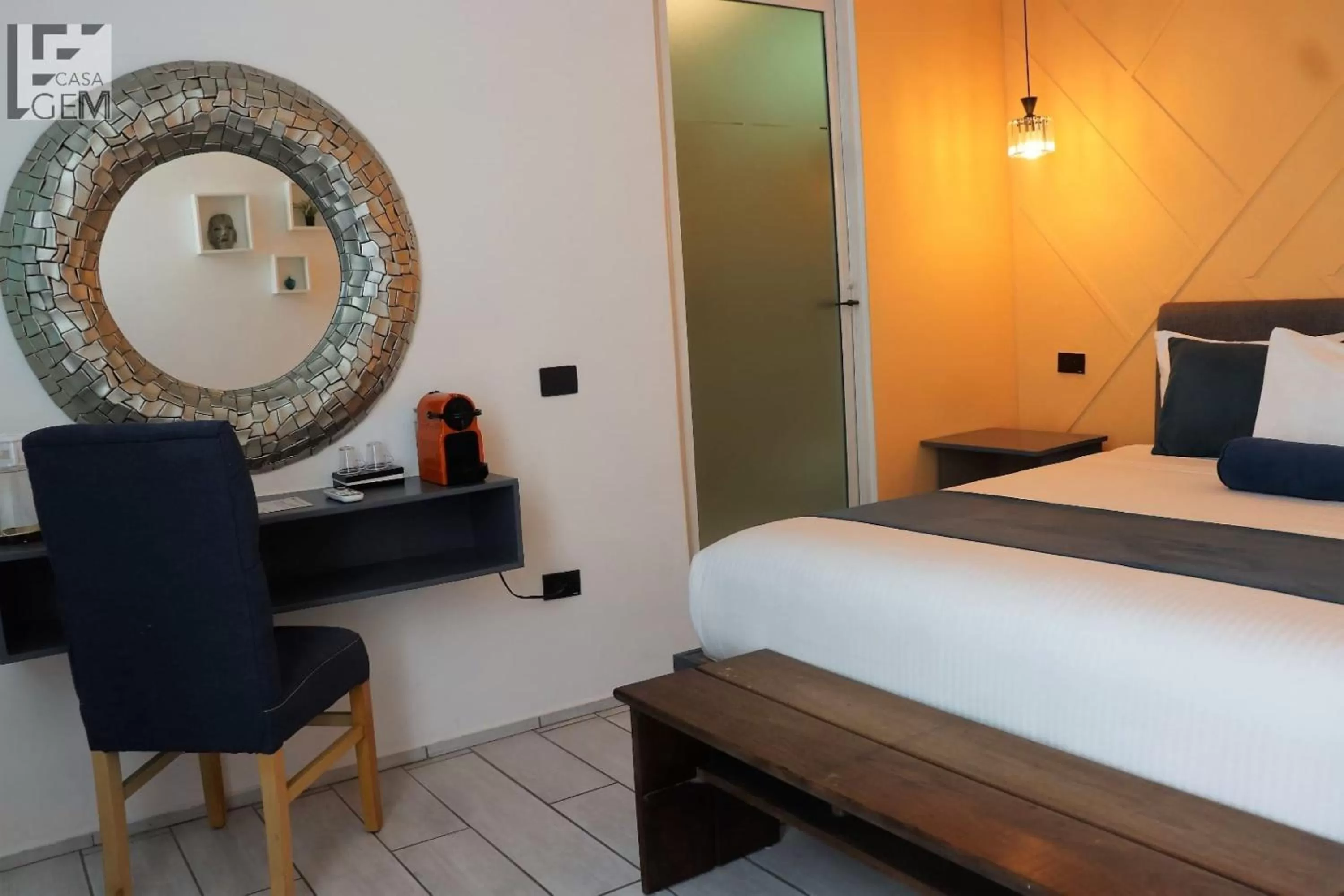 Coffee/tea facilities, Bed in Casa Gem B&B