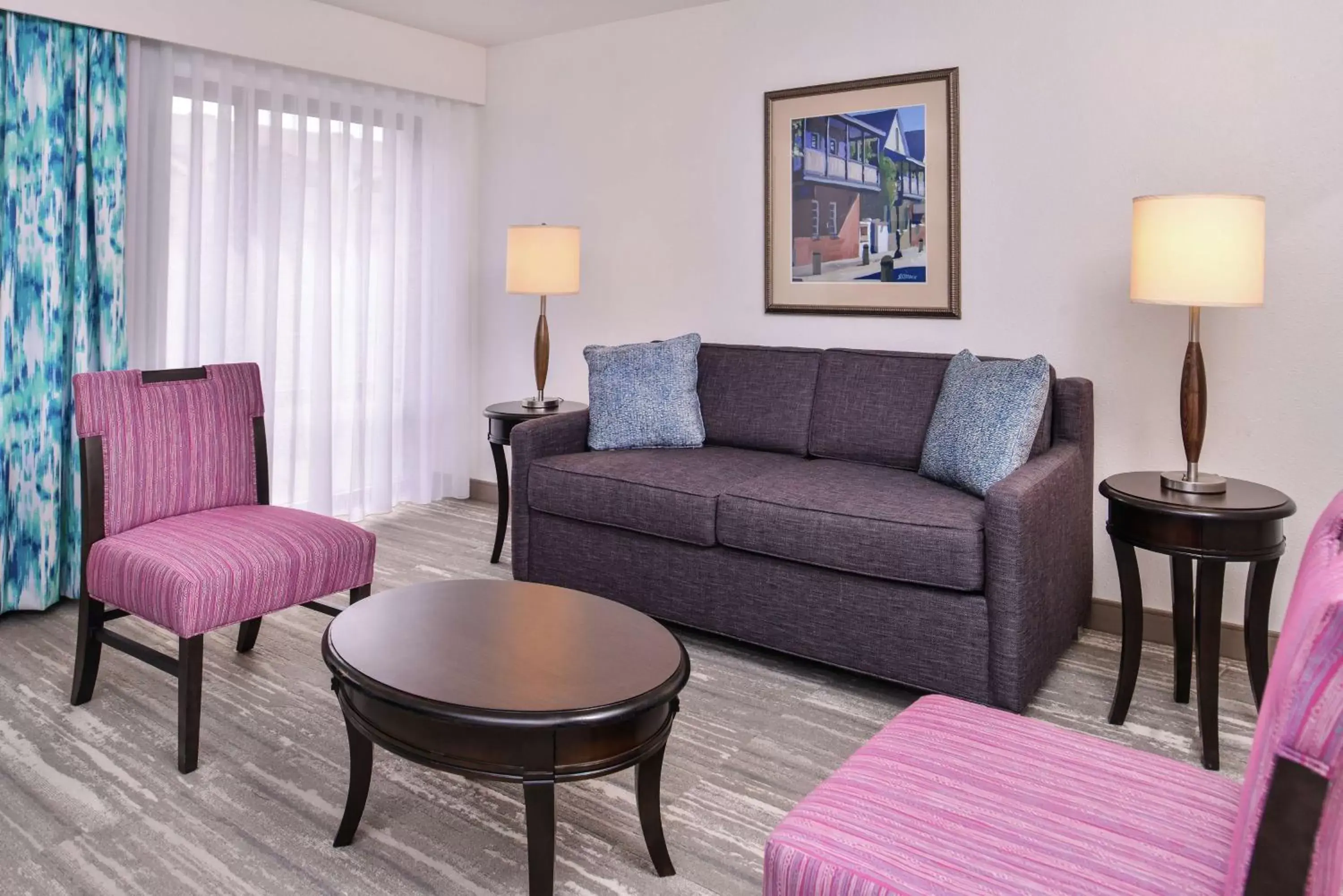 Living room, Seating Area in Hilton Garden Inn Jacksonville Downtown Southbank