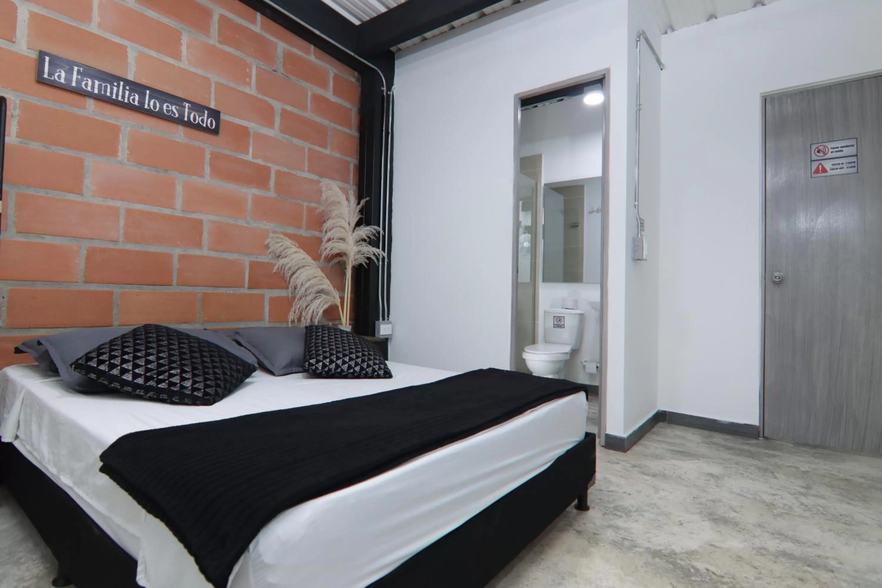 Bed in Hotel Casa Malibú