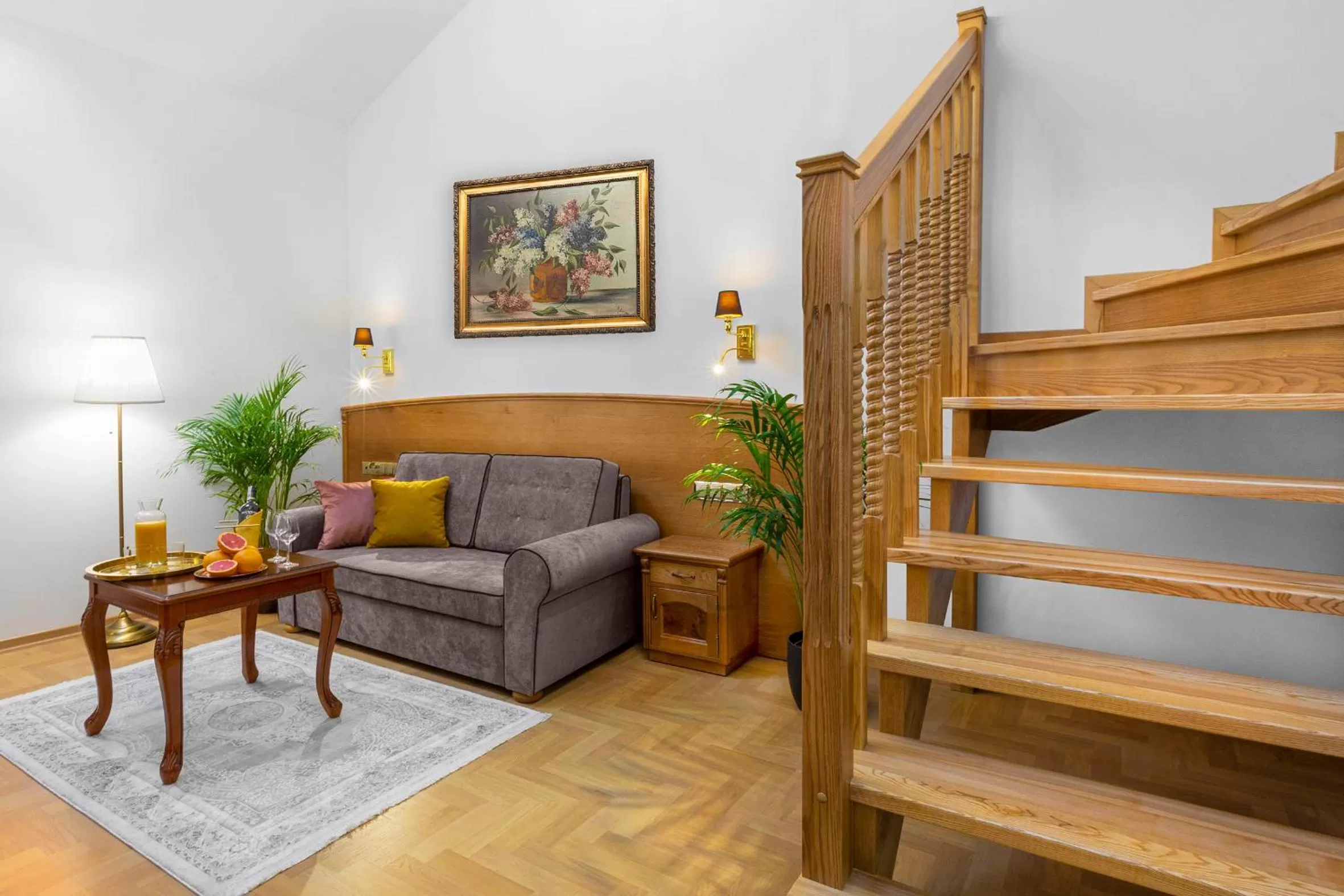 Living room in Ventus Rosa Boutique Aparthotel