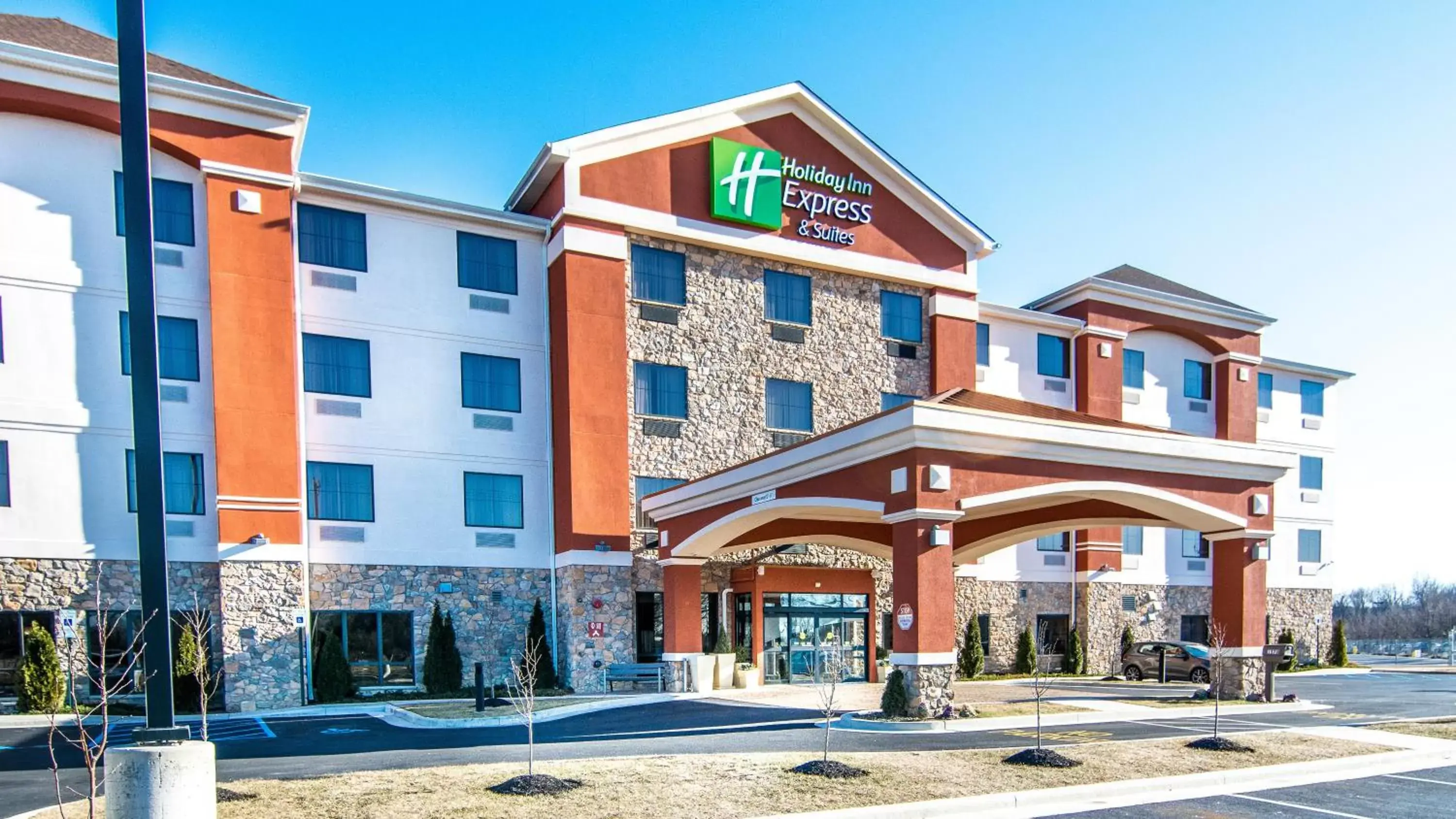 Property Building in Holiday Inn Express & Suites Elkton - University Area, an IHG Hotel