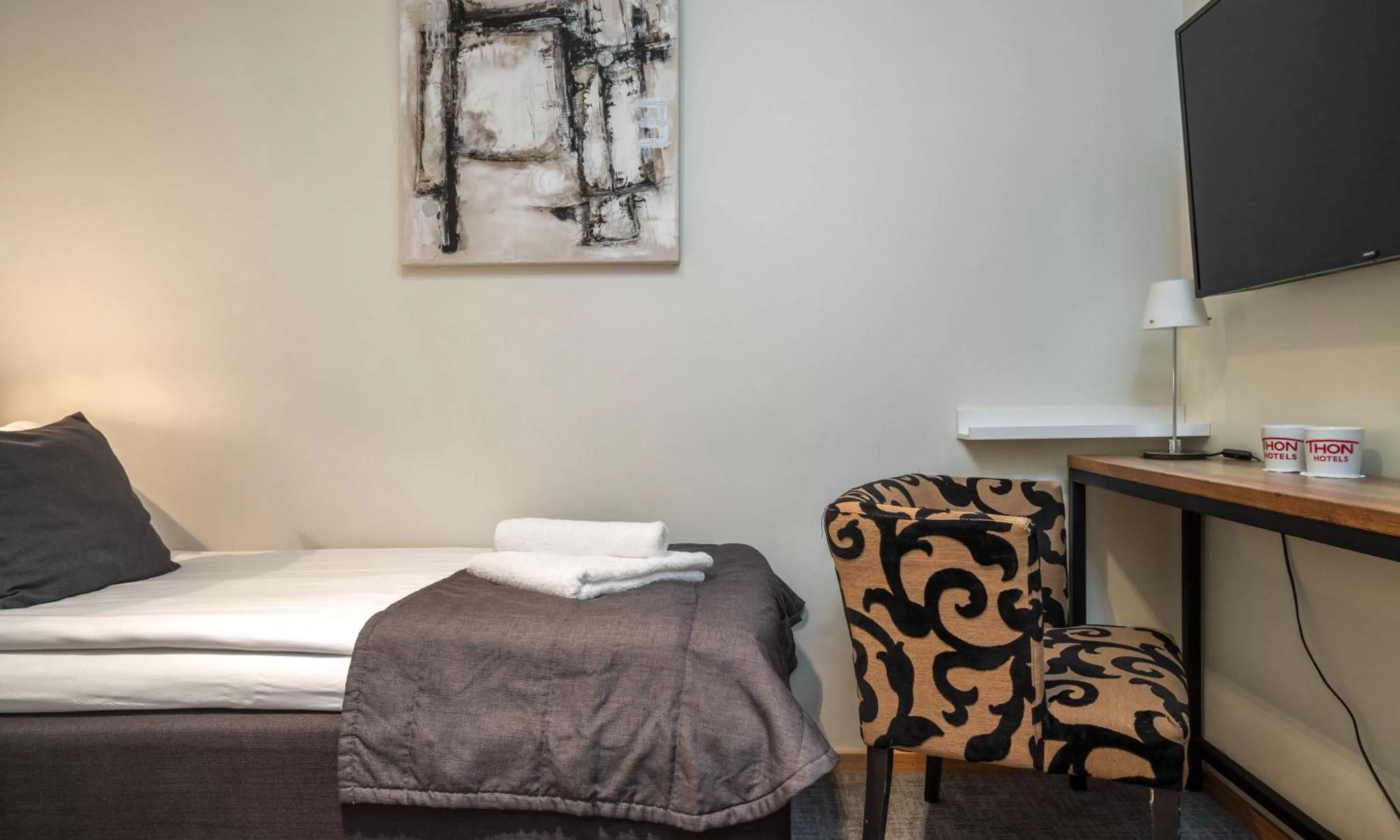 Moderate Single Room without Window in Thon Partner Hotel Kungsbron