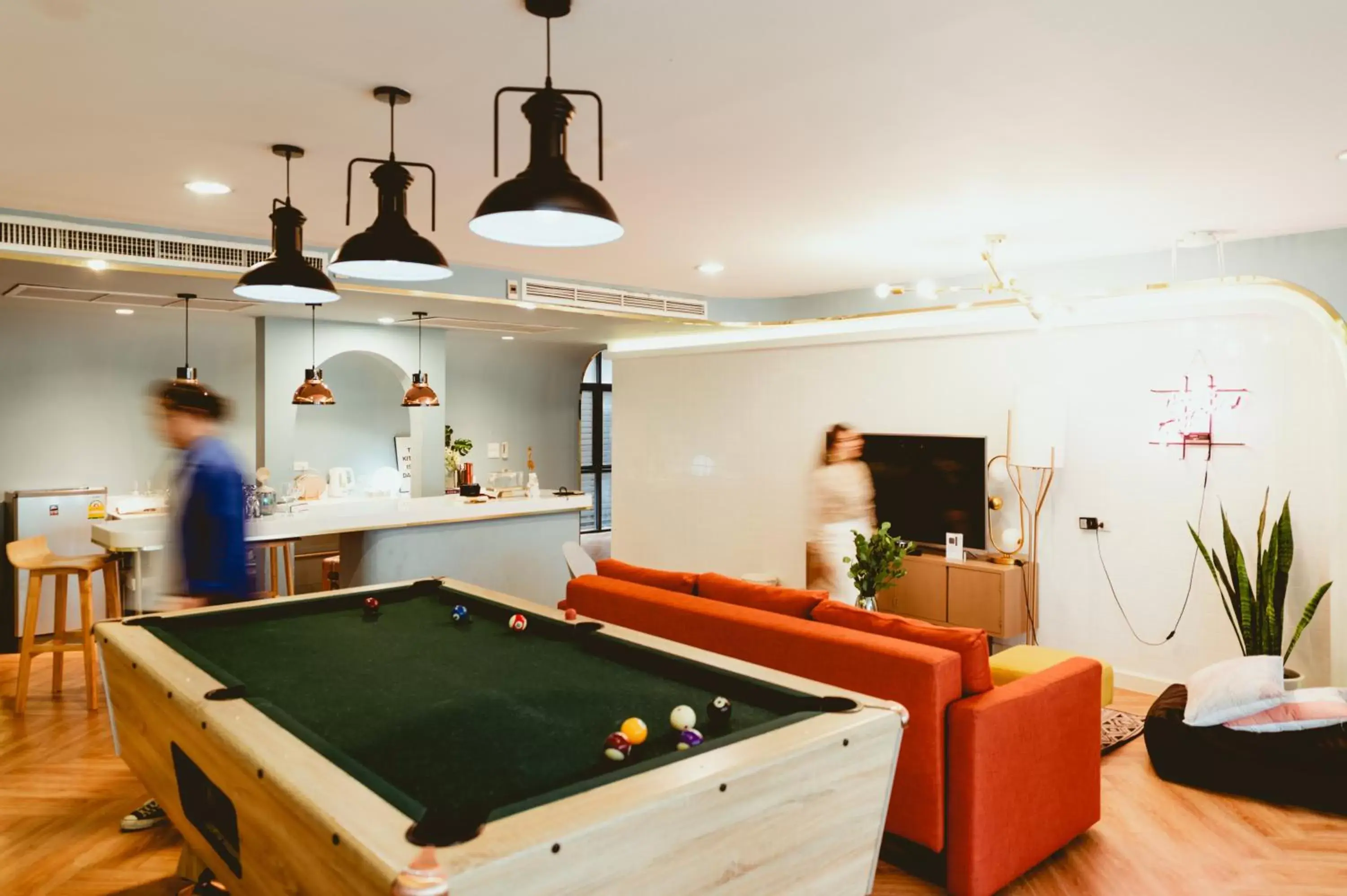 Living room, Billiards in Nimit Boutique Hotel Living room, Billiards in Nimit Boutique Hotel