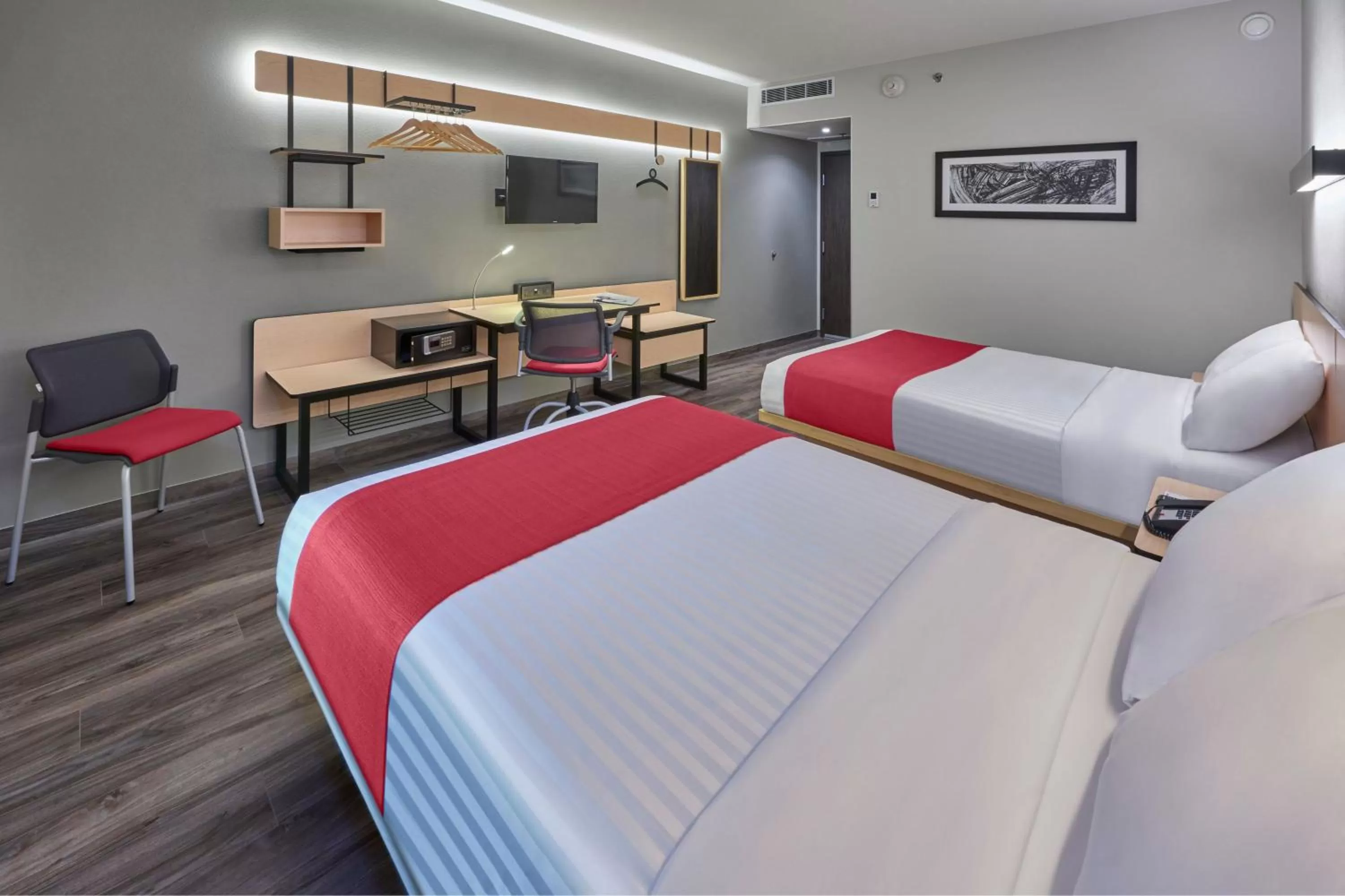 Bedroom, Bed in City Express Plus by Marriott Puerto Vallarta