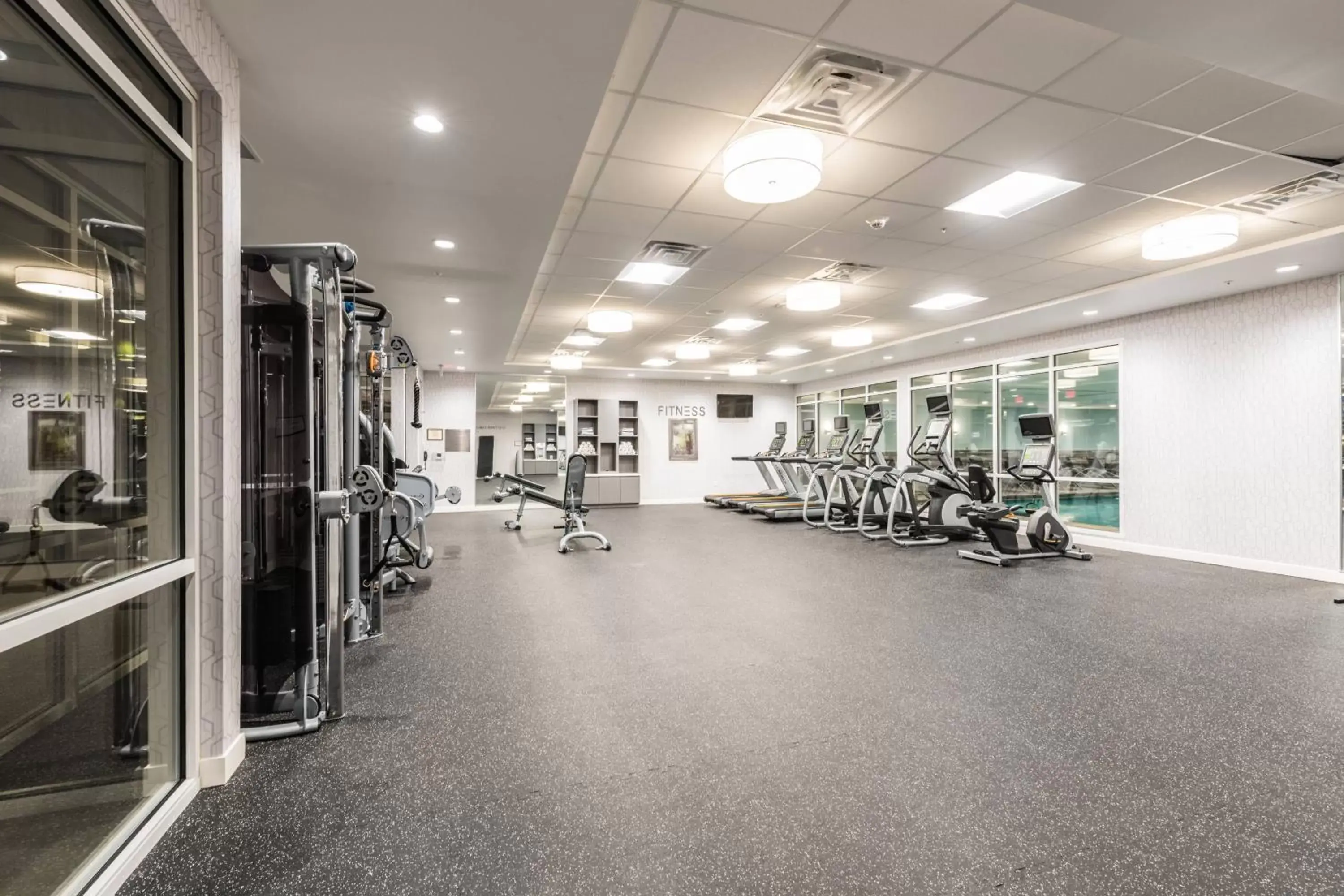Fitness centre/facilities, Fitness Center/Facilities in TownePlace Suites by Marriott Chicago Schaumburg