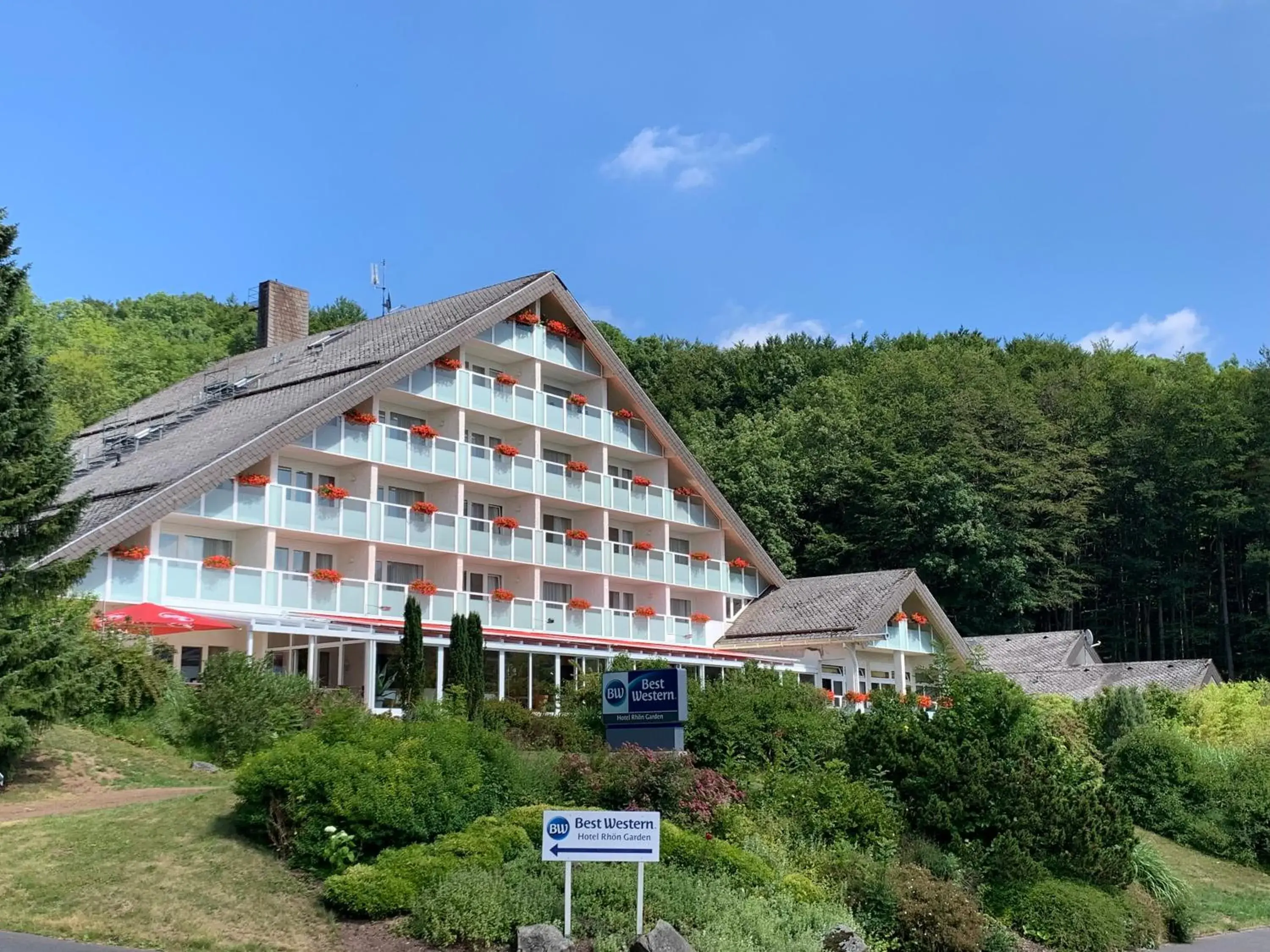 Property Building in Best Western Hotel Rhön Garden