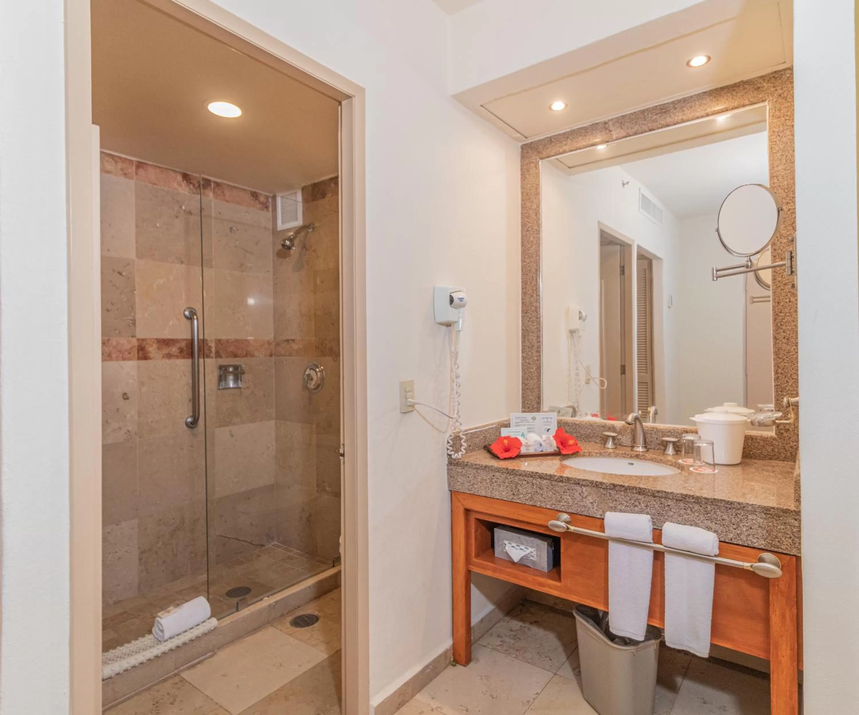 Bathroom in Canto del Sol Puerto Vallarta All Inclusive