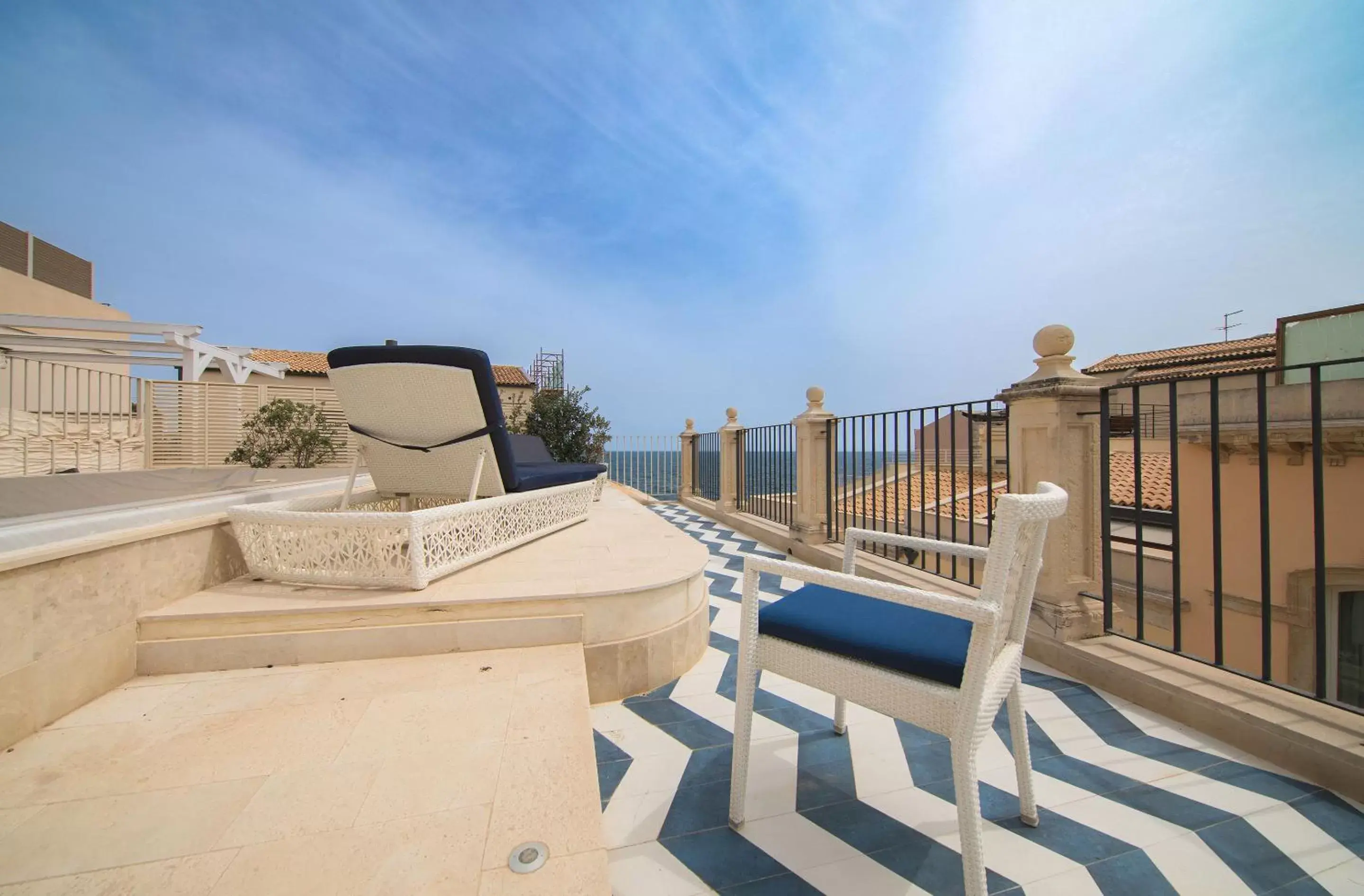 Balcony/Terrace in Algilà Ortigia Charme Hotel