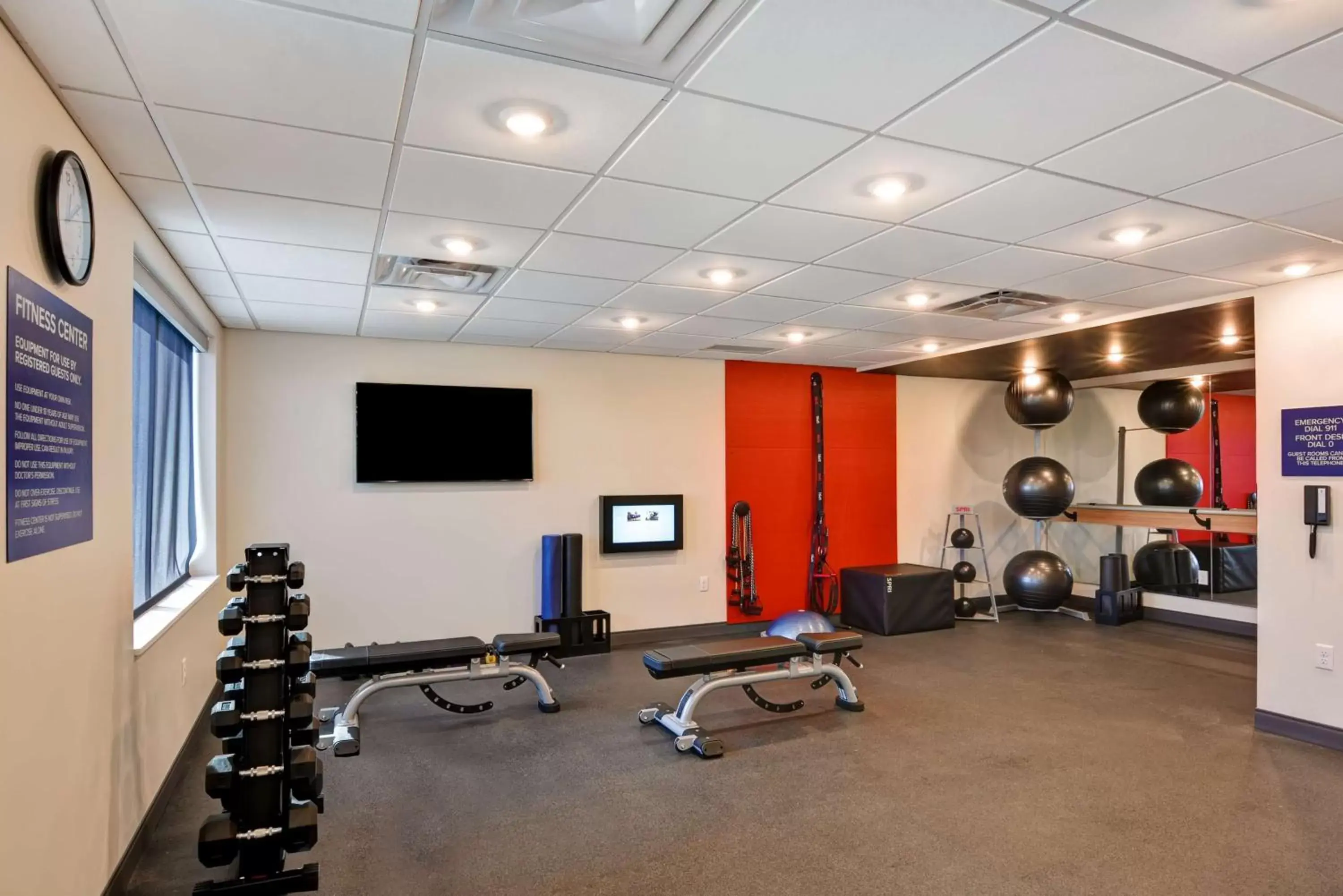 Fitness centre/facilities, Fitness Center/Facilities in Tru by Hilton Syracuse North Airport Area