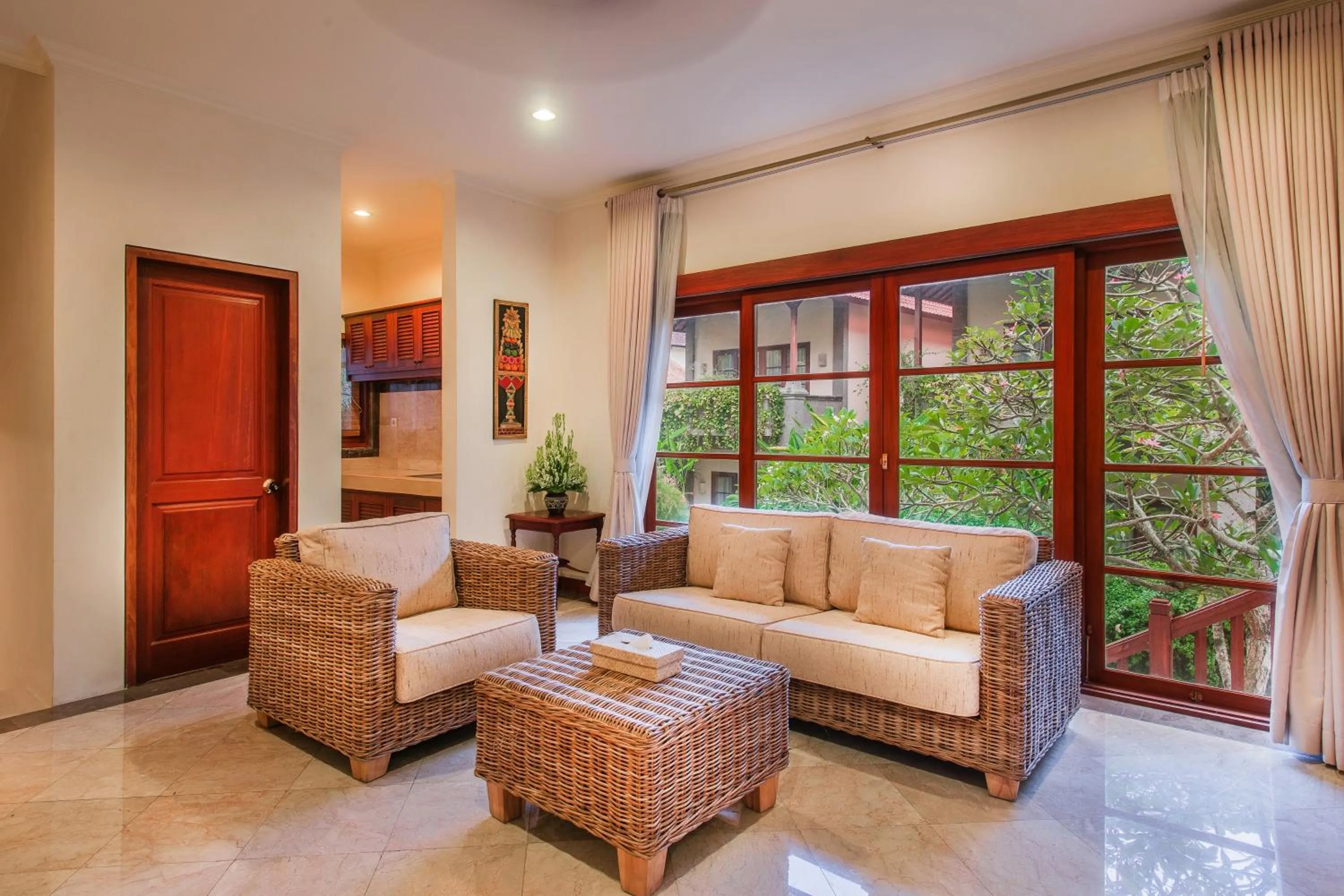 Living room in Samhita Garden Ubud