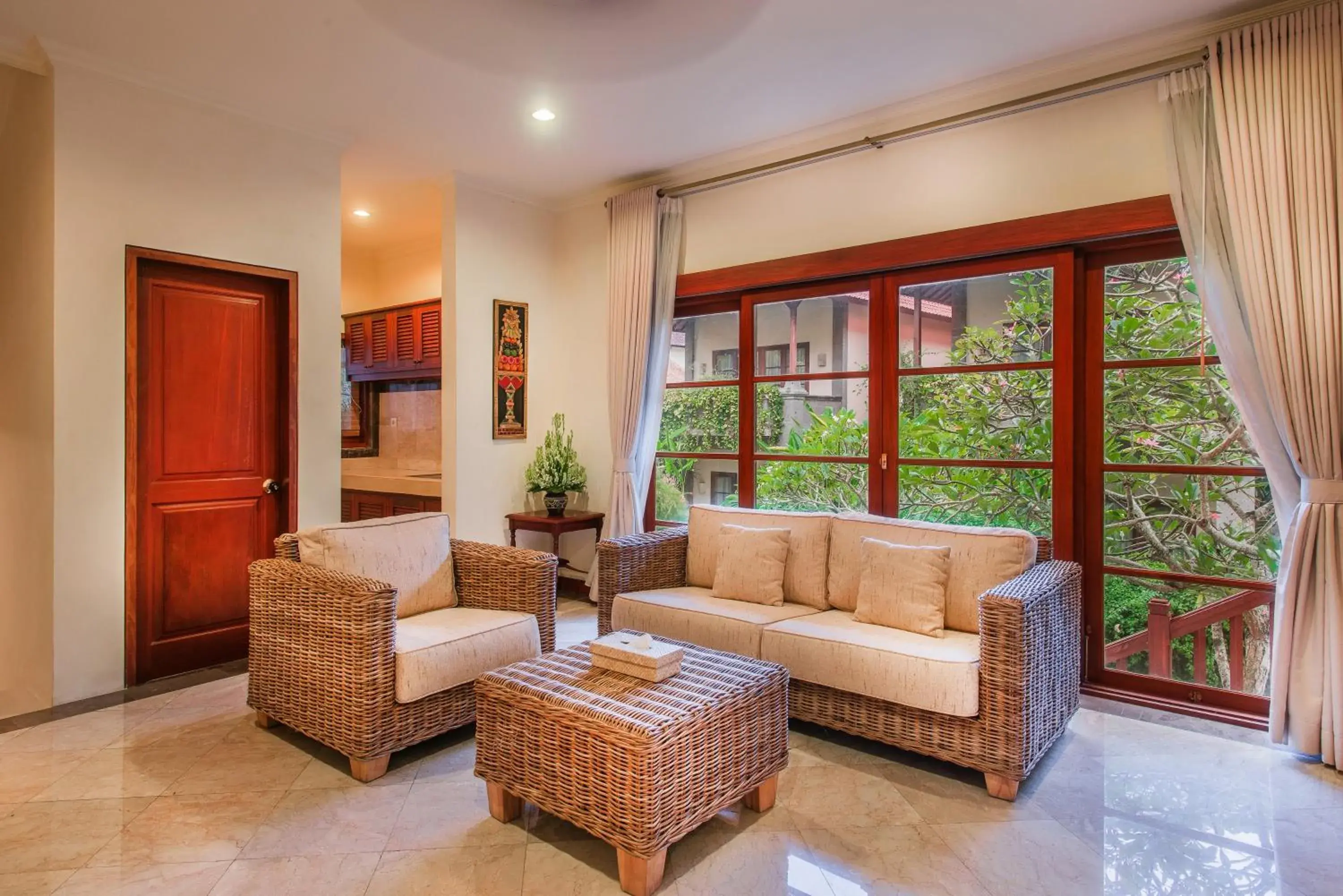 Living room in Samhita Garden Ubud Living room in Samhita Garden Ubud