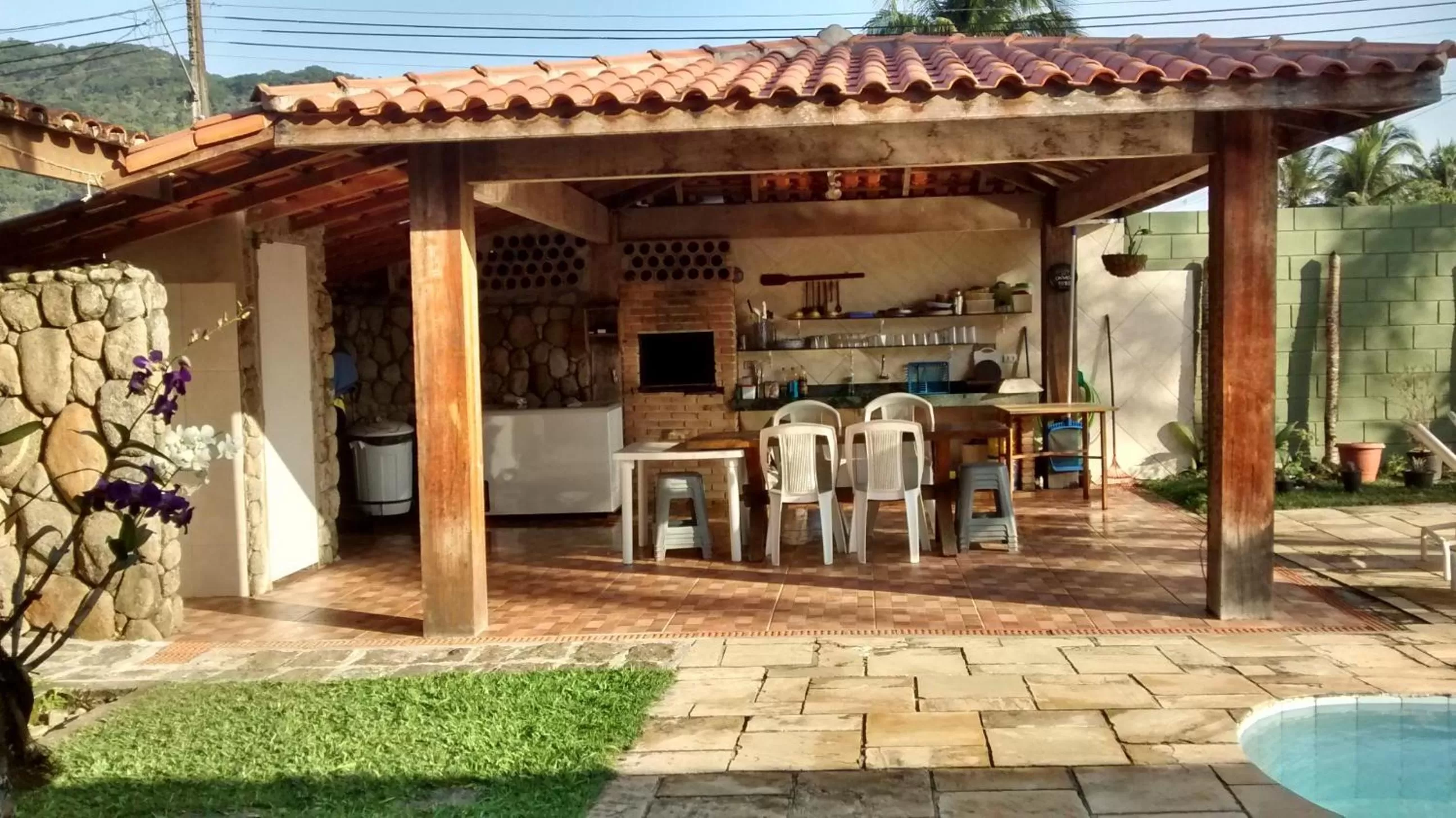 Day in Pousada Na Praia Ubatuba