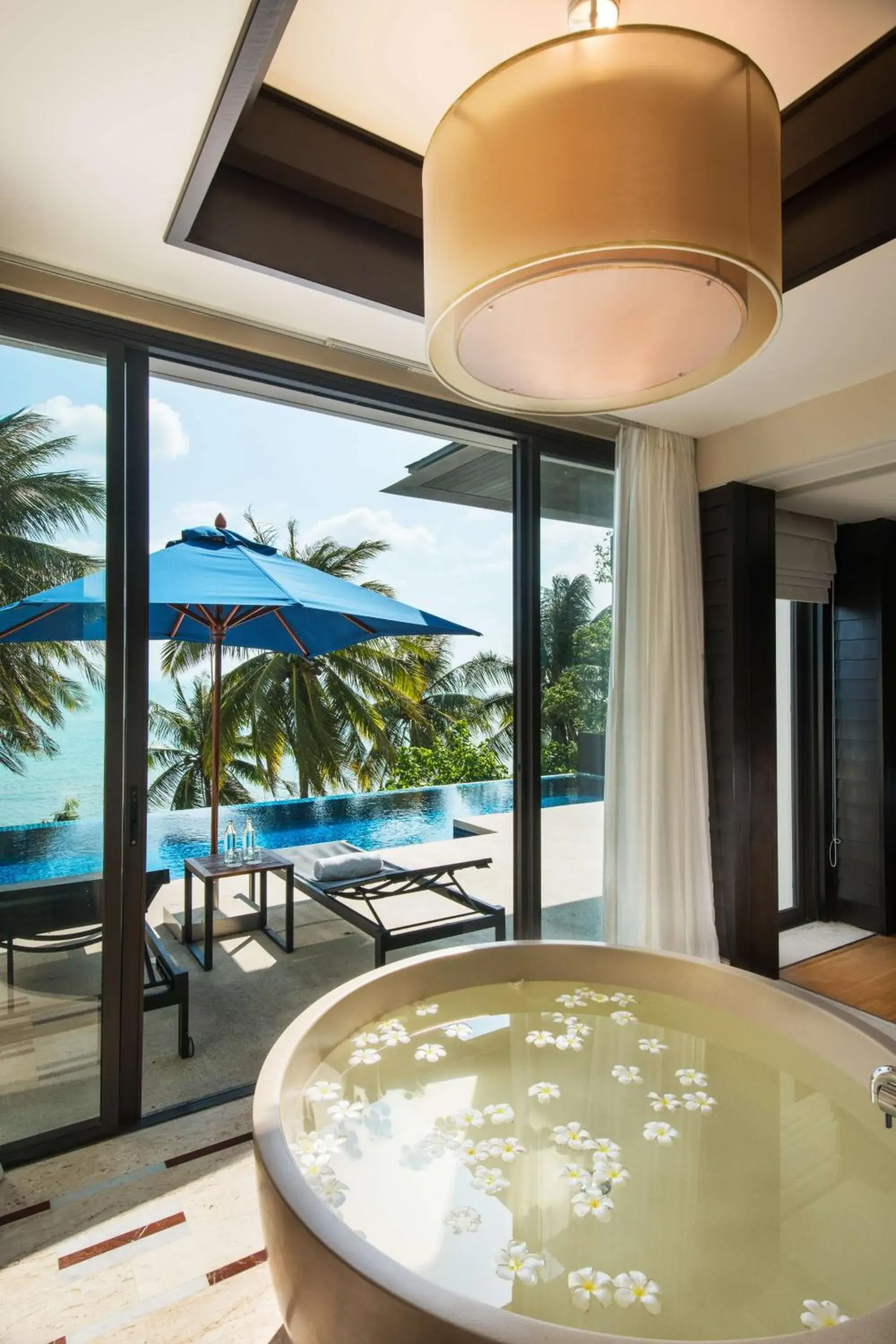 Bathroom in Conrad Koh Samui