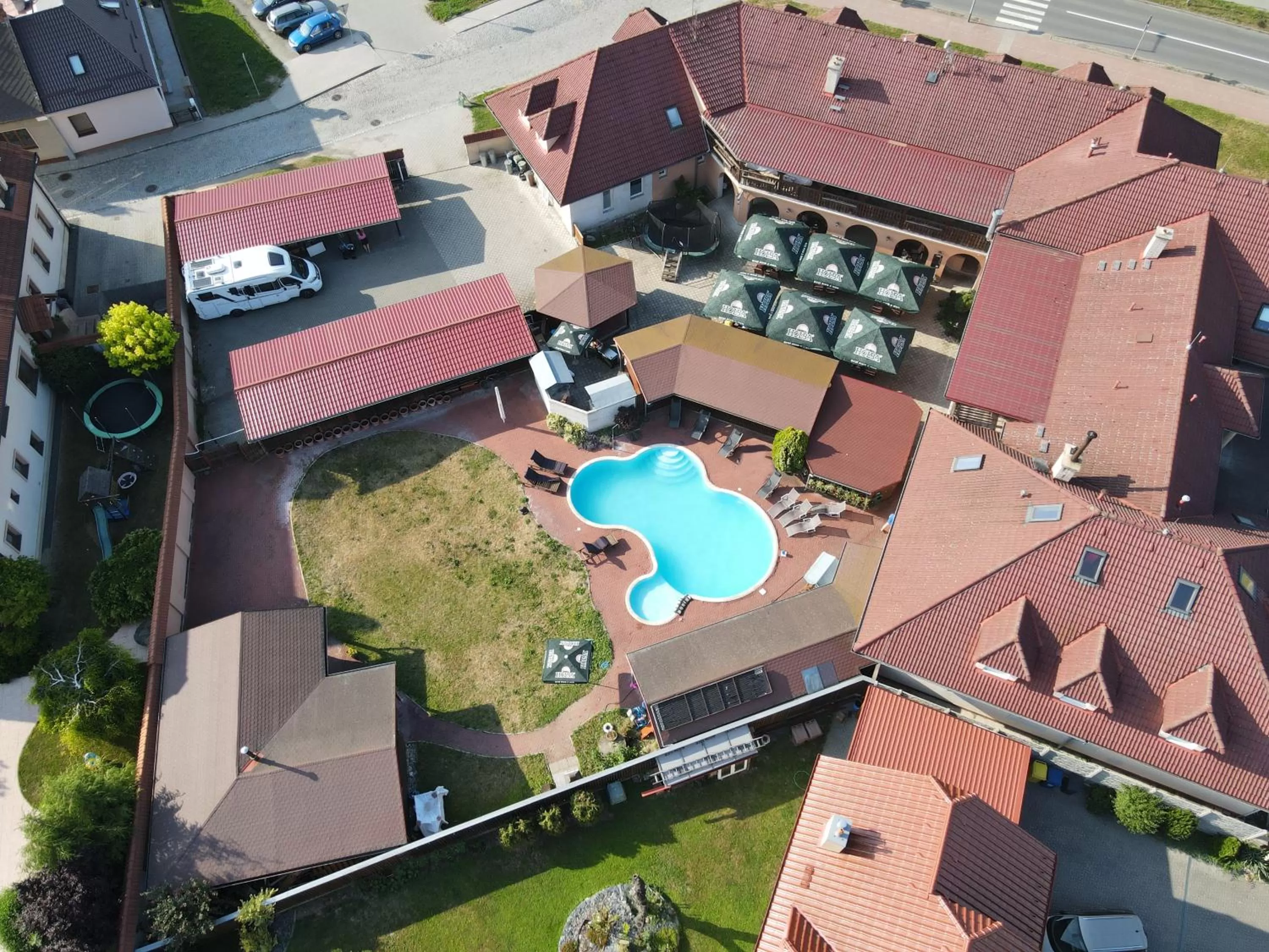 Bird's eye view in Hotel Aldo