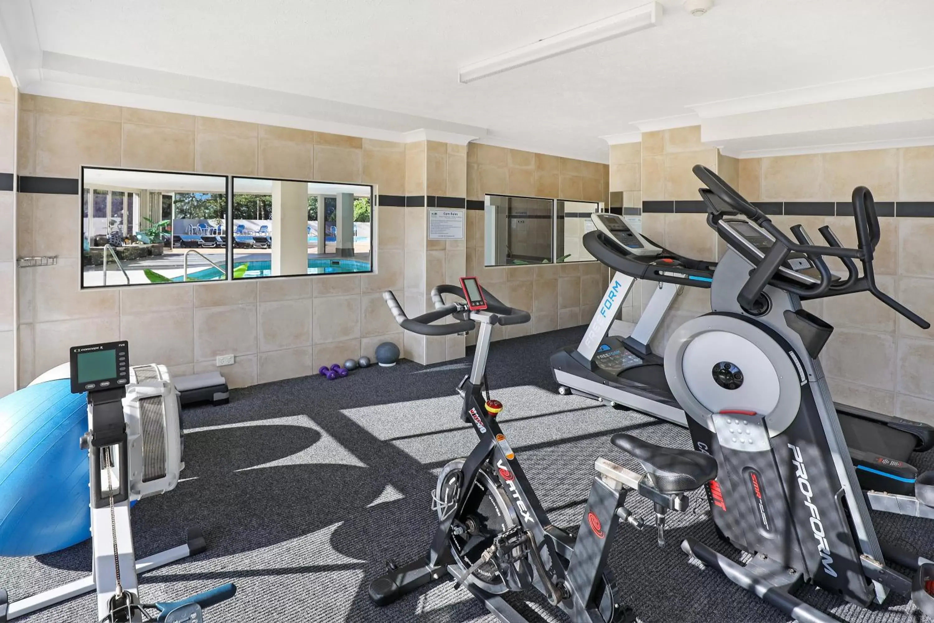 Fitness centre/facilities, Fitness Center/Facilities in Pacific Regis Beachfront Holiday Apartments