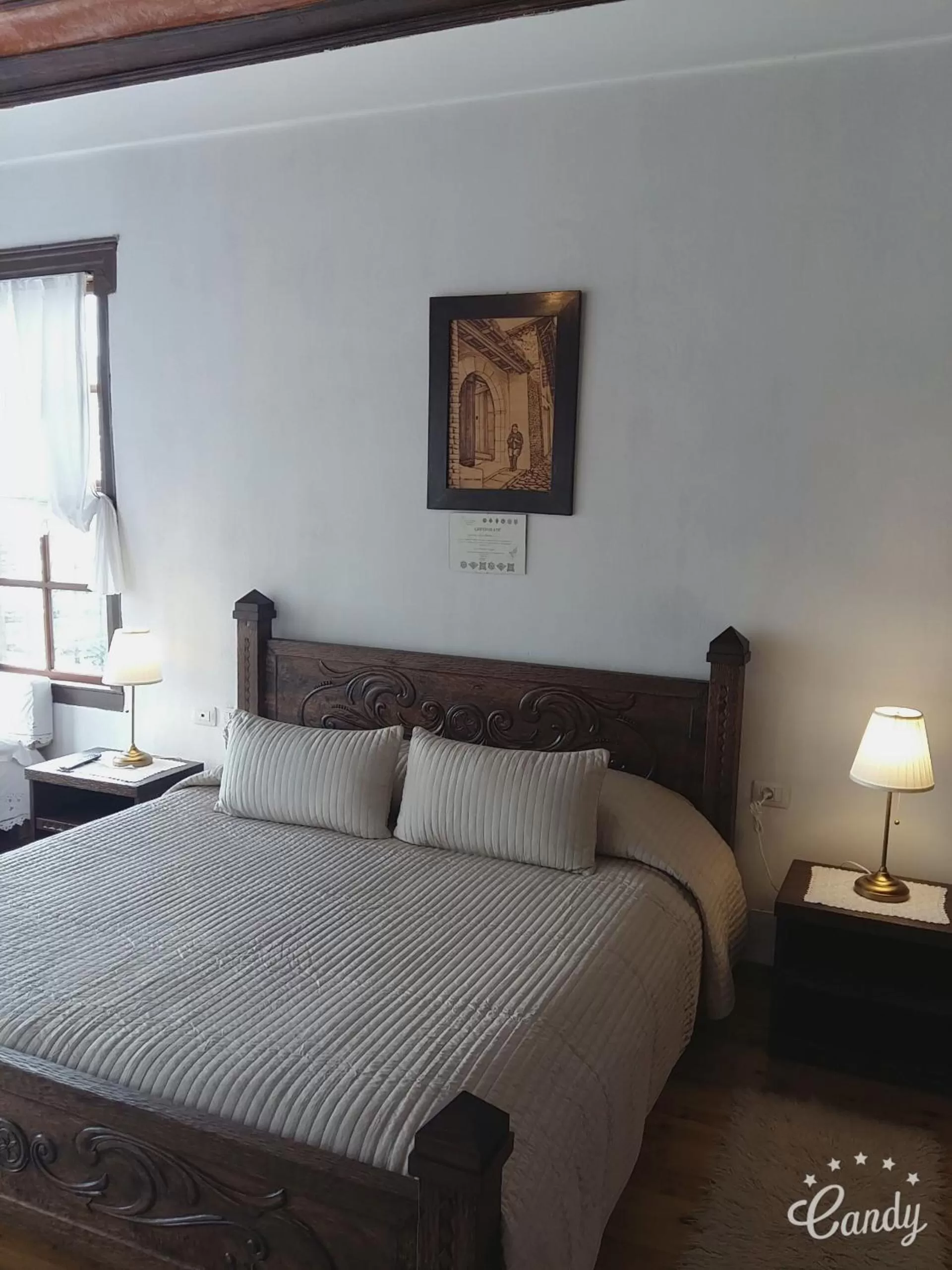 Bed in Hotel Gjirokastra